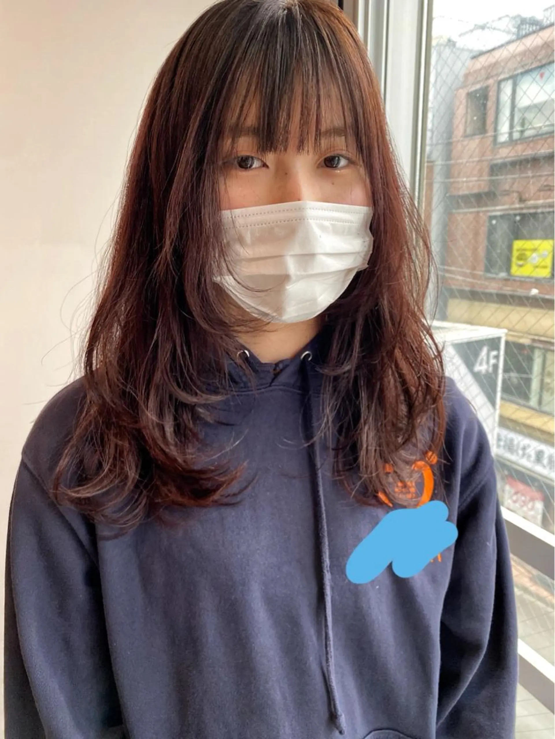 ミディアム カラー ミディアムレイヤー レイヤーカット レイヤー/髪質改善 渡邉【日吉美容室】のヘアスタイル