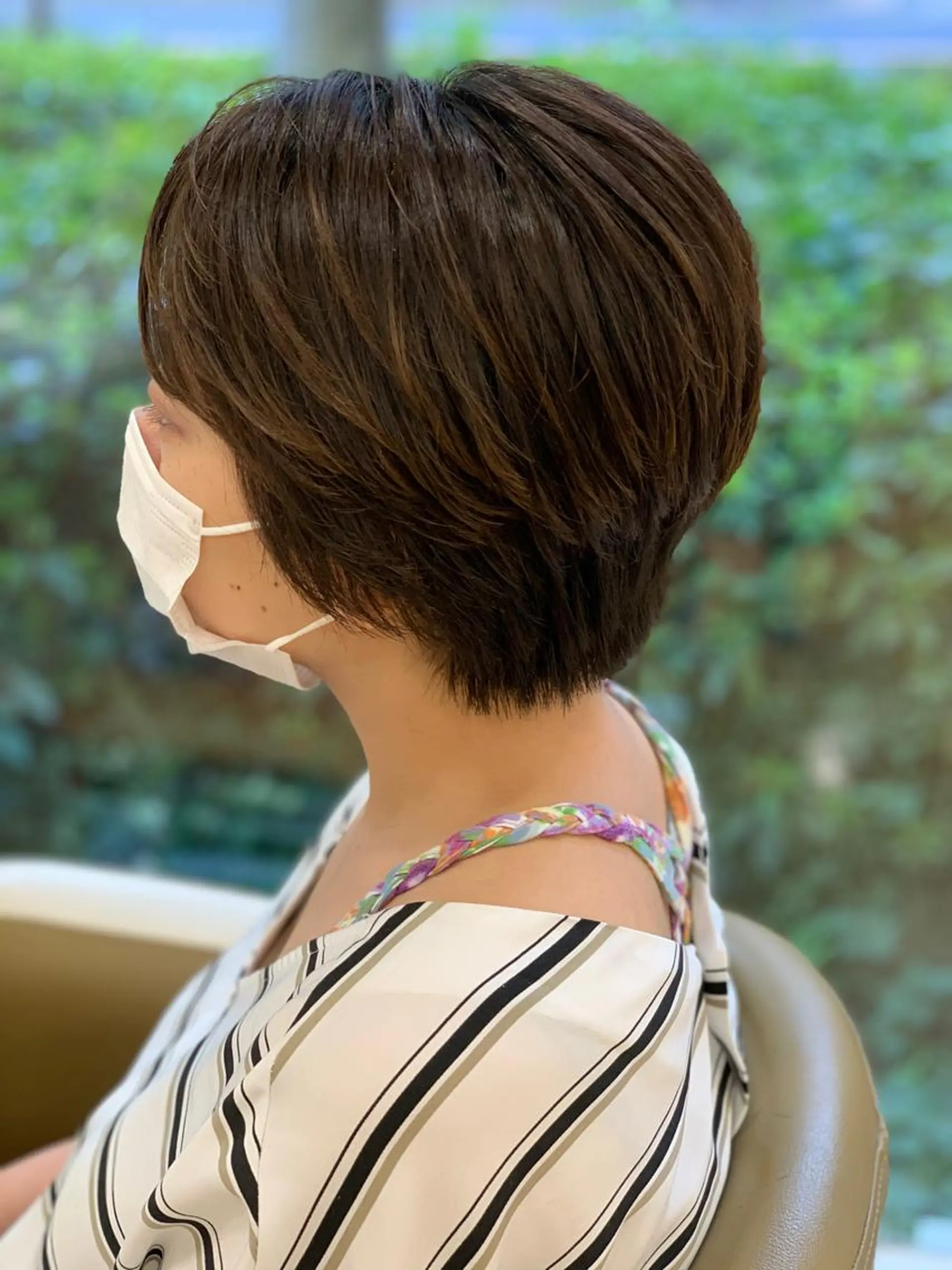 ショート 福原 亜祐美のヘアスタイル