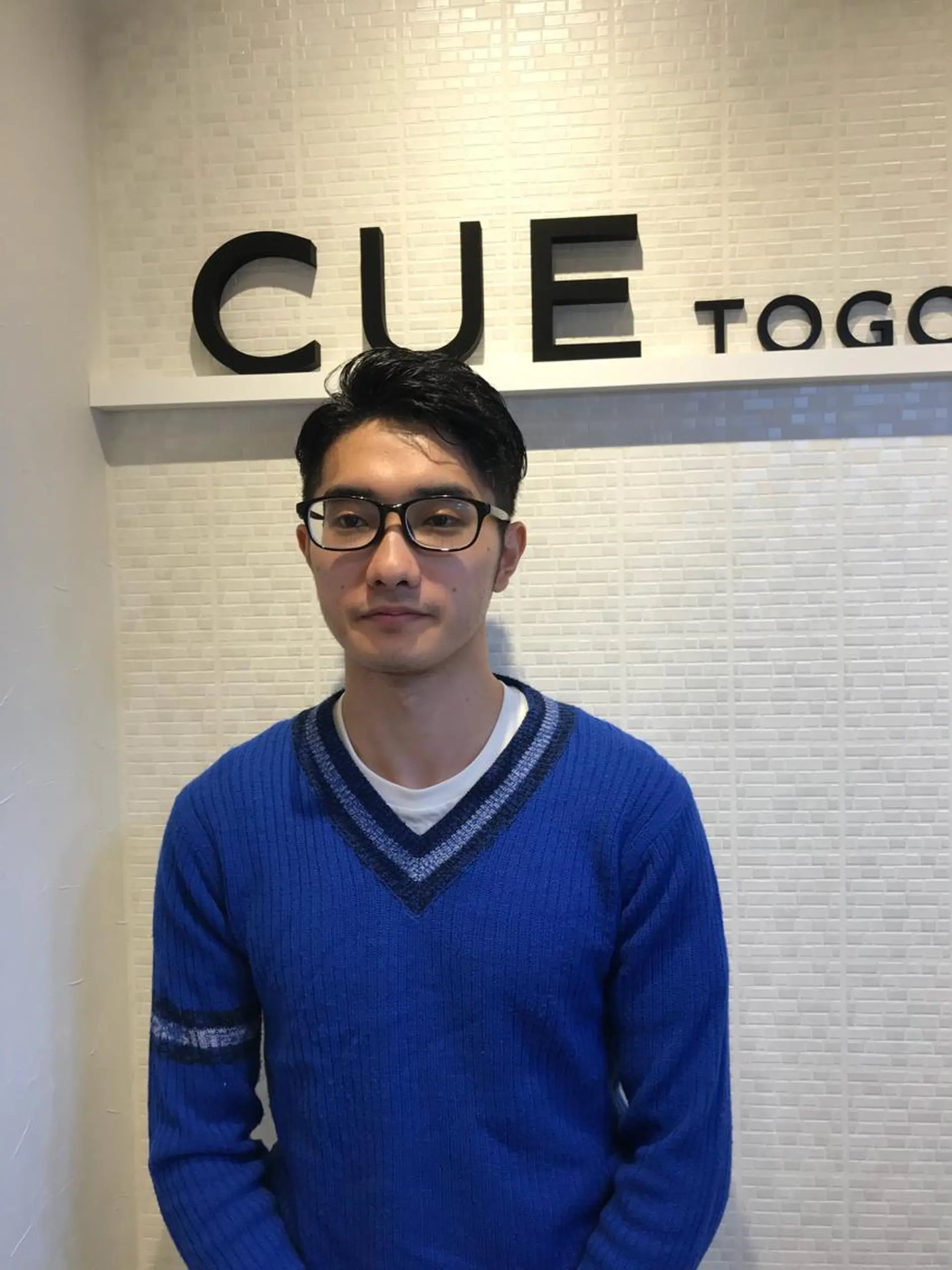 ショート CUETOGOSHIKOEN所属・舛添 龍一のヘアスタイル