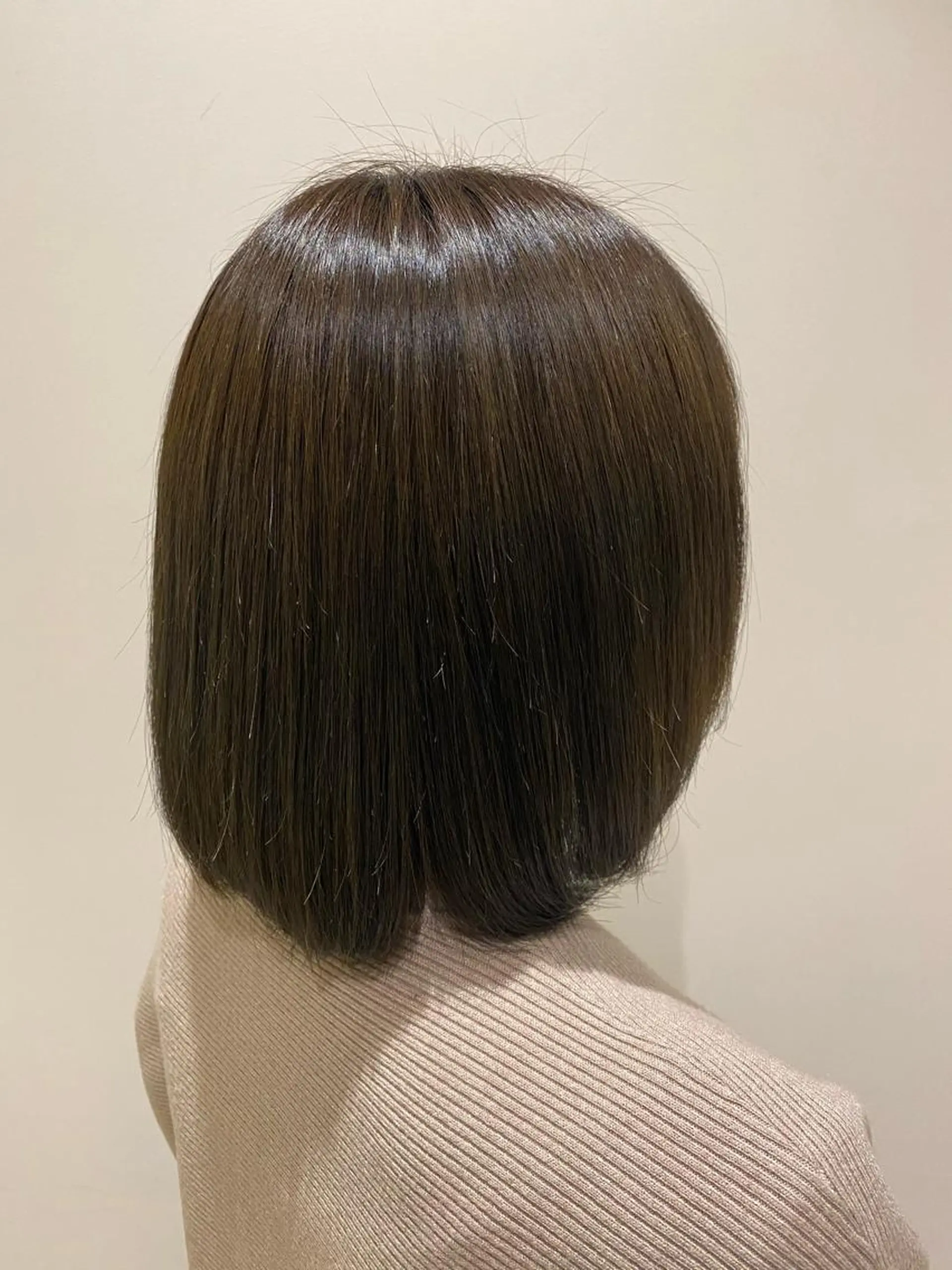 ミディアム カラー アッシュ ベージュカラー ボブ 艶髪🌿美髪 大塚礼乃【西荻窪】のヘアスタイル