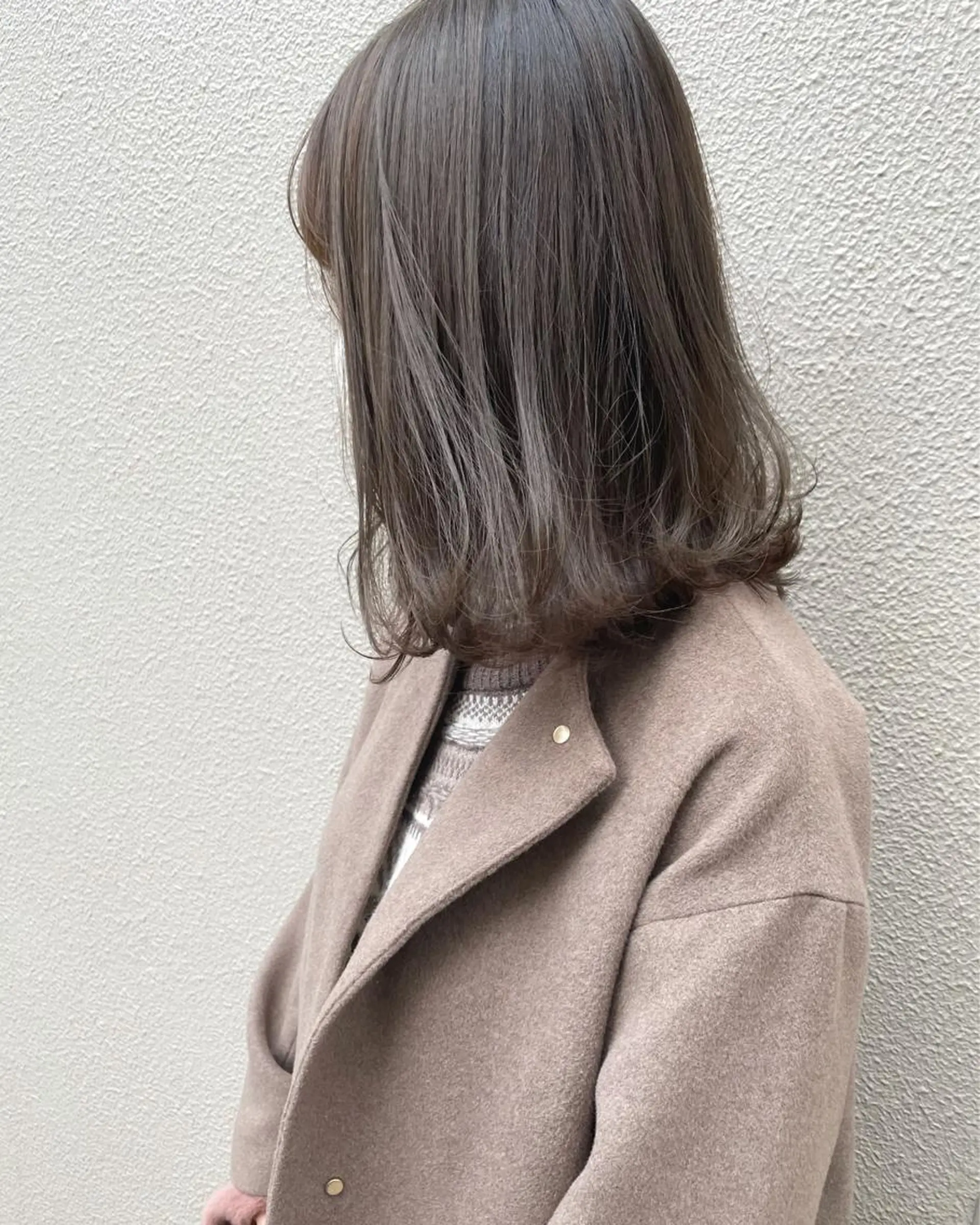 カラー 🙃 透明感カラー/ボブのヘアスタイル