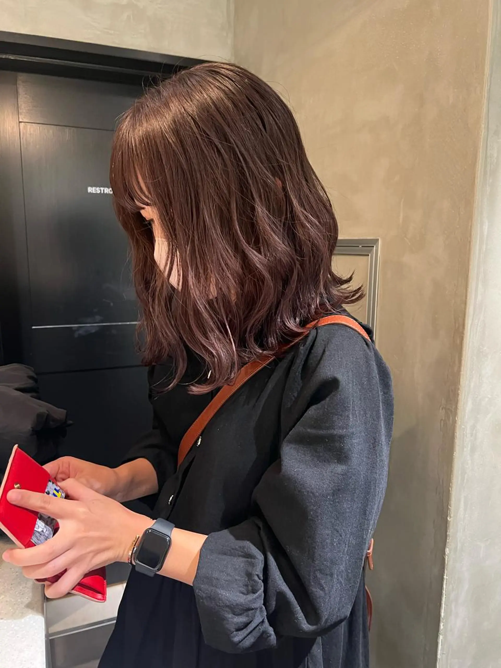 ミディアム カラー カット ヘアカラー トリートメント アンニュイヘア🪽 ayumiのヘアスタイル