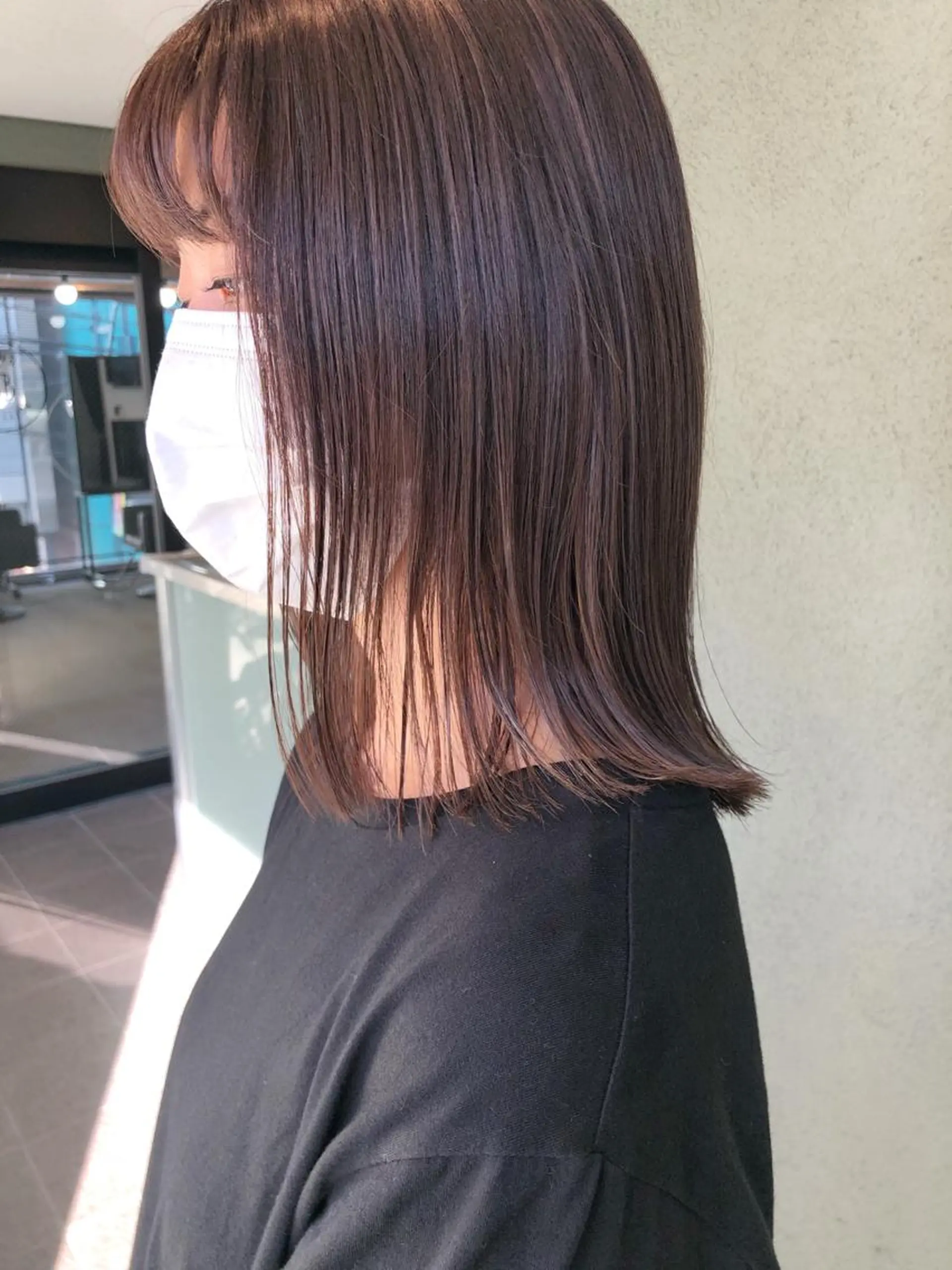 ミディアム カラー カット トリートメント HIROKI ” stylistのヘアスタイル