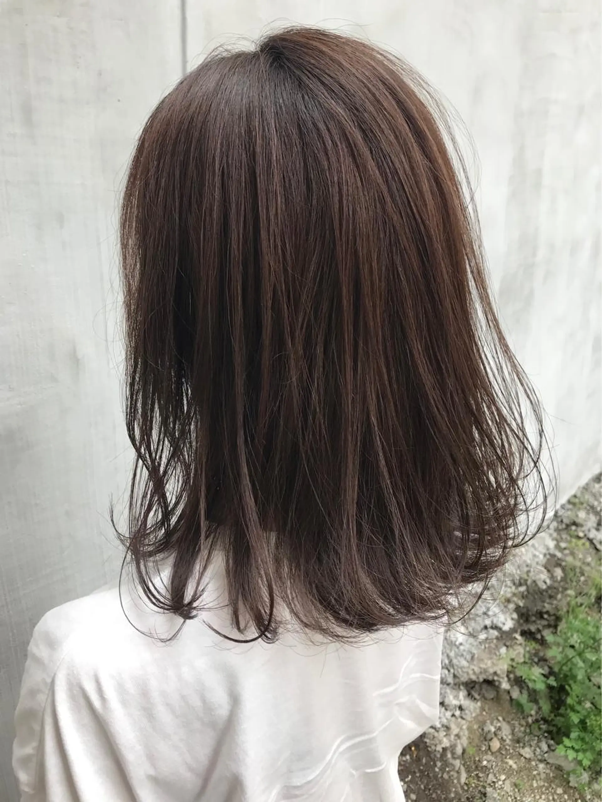 セミロング カラー ヘアアレンジ 佐藤 魁人のヘアスタイル