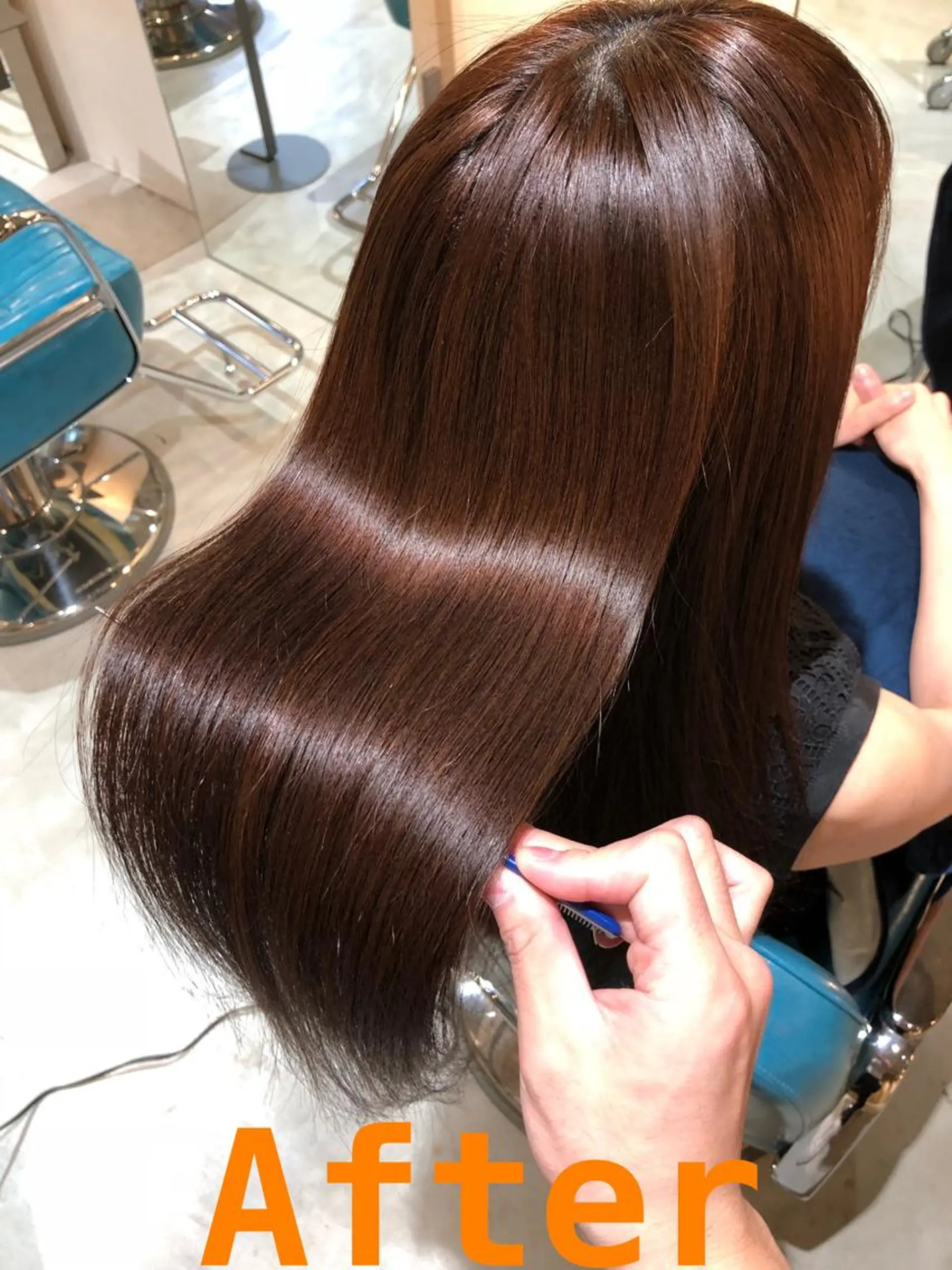 セミロング 髪質改善 トリートメント 美髪艶髪専門店 Lyrae(リラエ)所属・佐藤 宏樹のヘアスタイル