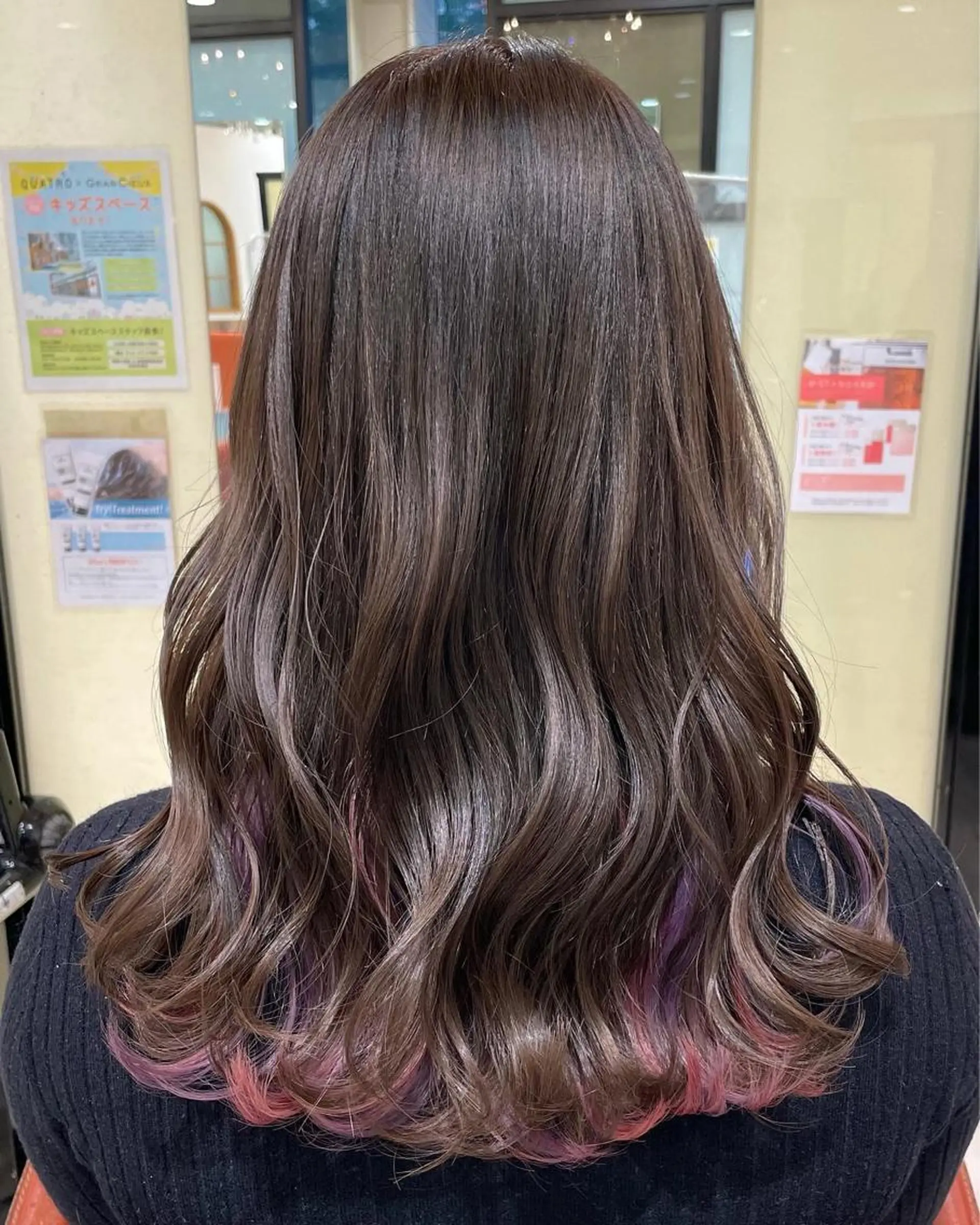 ロング カラー 井上 武輝のヘアスタイル