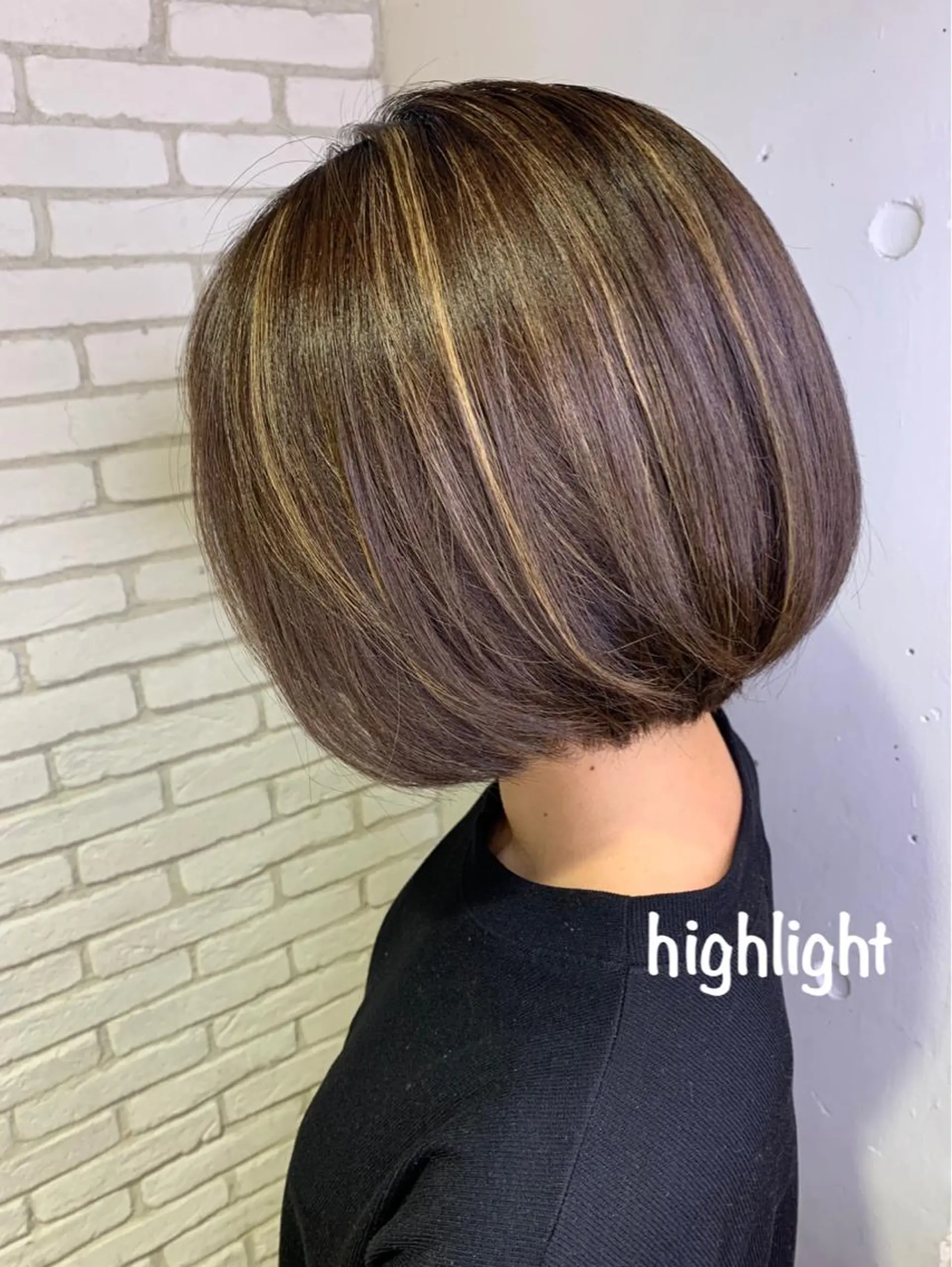 ショート カラー ヘアアレンジ ハイライトカラー ハイライト 髪質改善/縮毛/新宿 🫧SUZUKA🫧のヘアスタイル