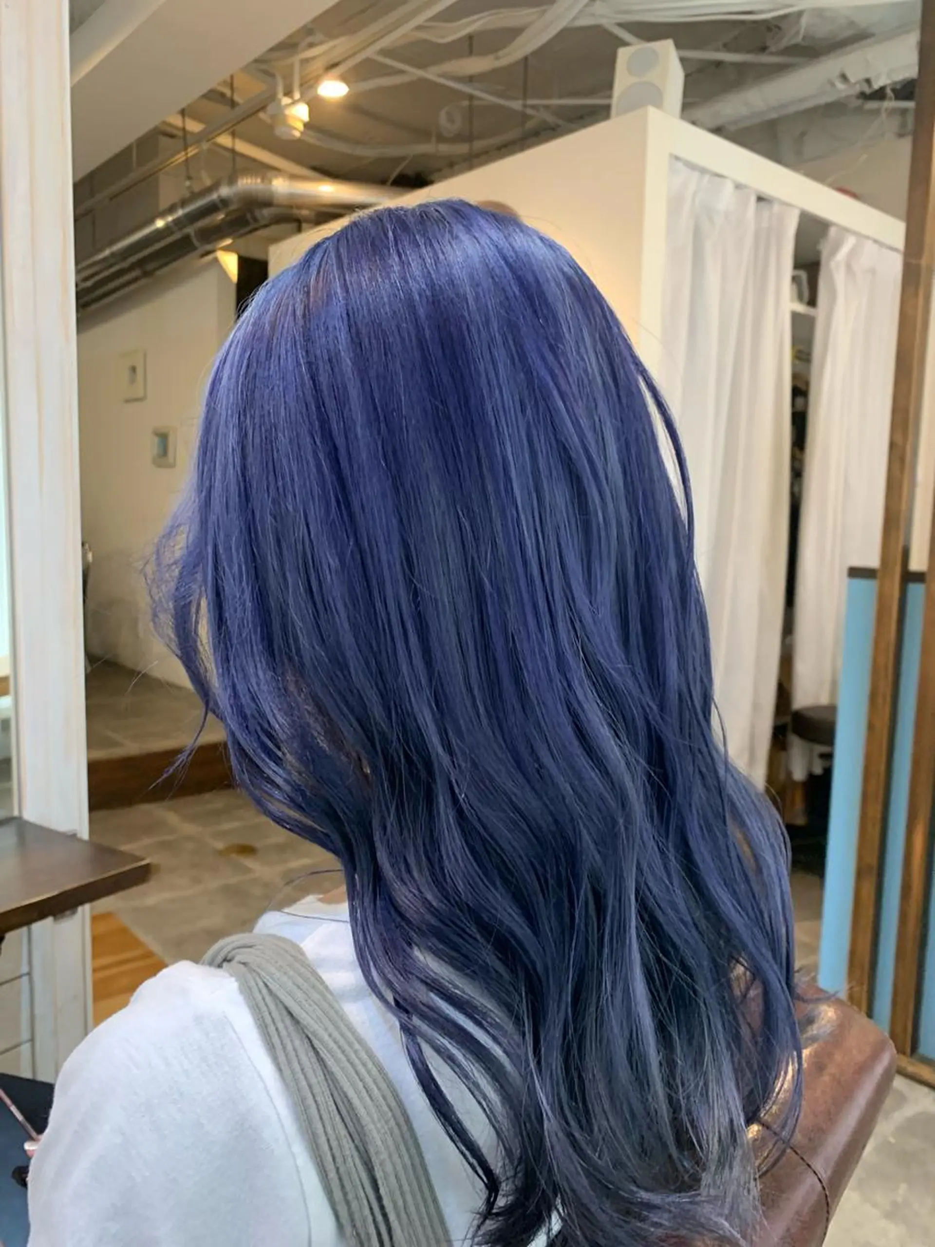 セミロング ヘアカラー CECIL hair なんば店所属・メンズパーマ 艶髪☆店長☆有馬のヘアスタイル