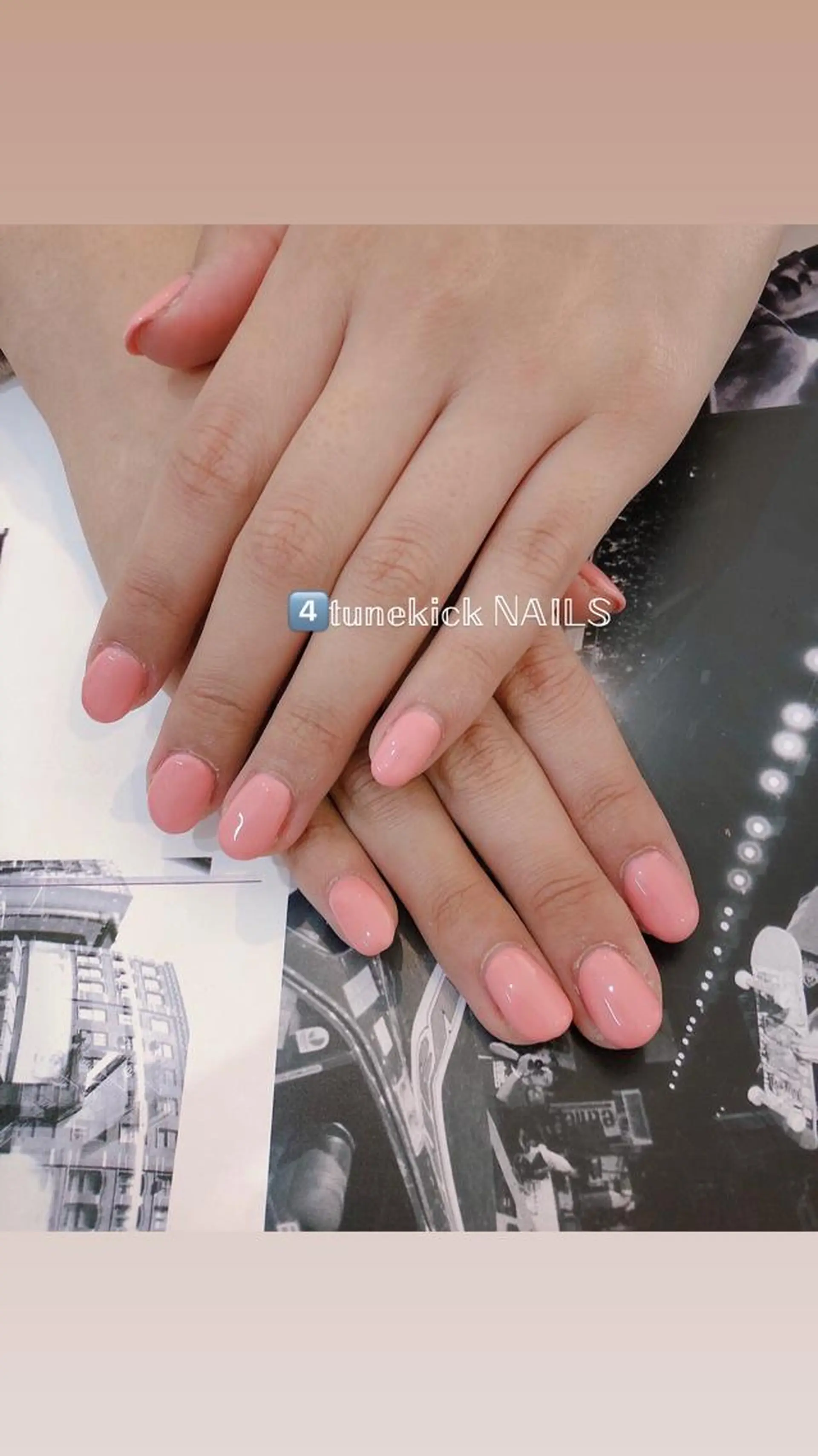 ネイル ワンカラーネイル 4tunekick NAILS(フォーチュンキックネイルズ)所属・光森 淳子のネイルデザイン