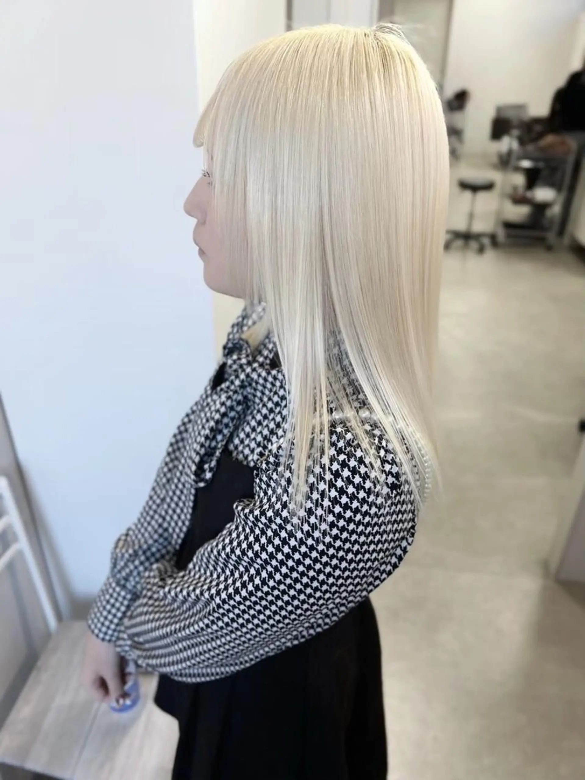 ロング カラー ブリーチ ダブルカラー ヘアカラー トリートメント ✨【公式】 juhl.横浜✨のヘアスタイル