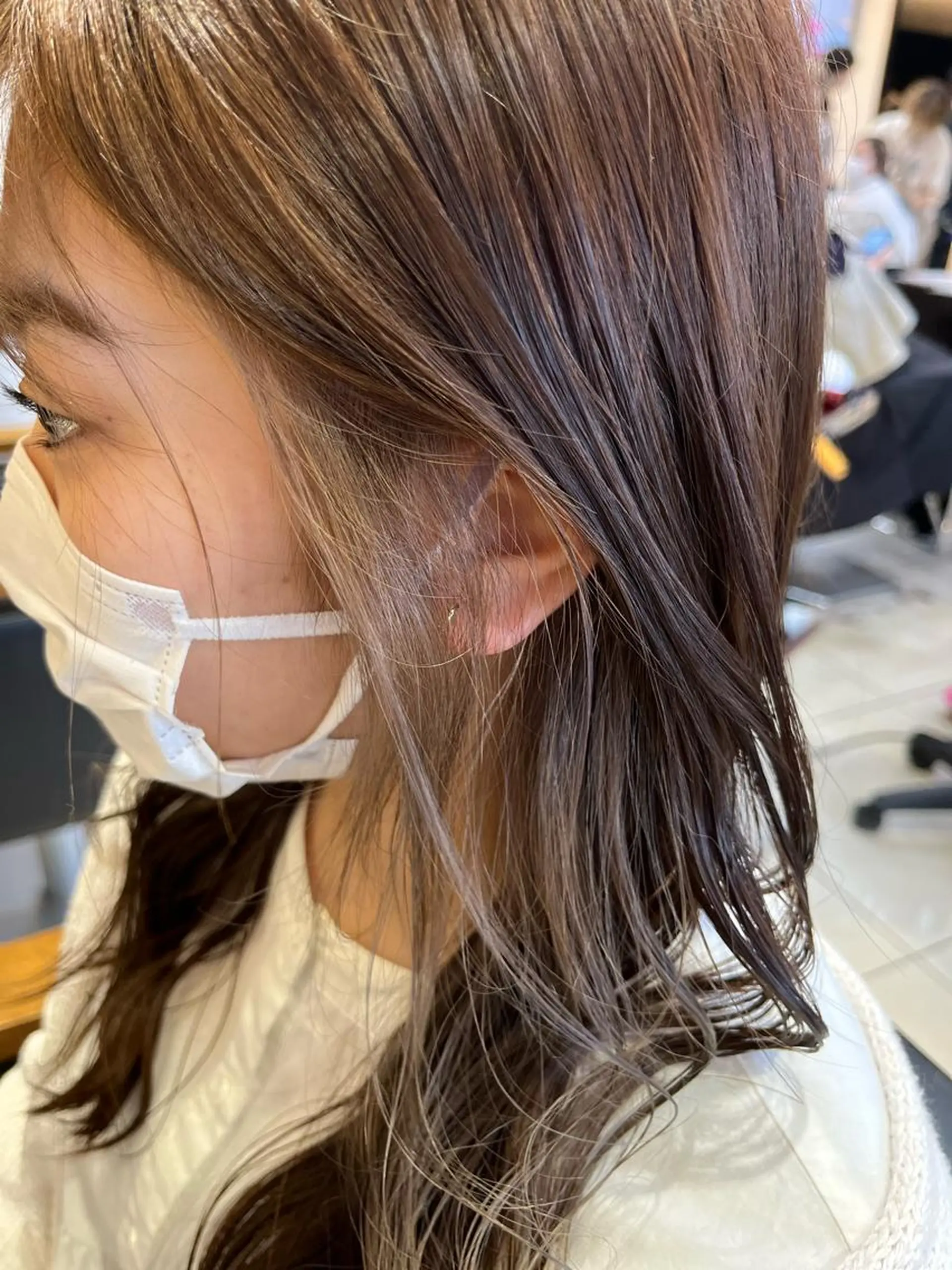 セミロング KAEDE🎀 ジャニオタ美容師のヘアスタイル