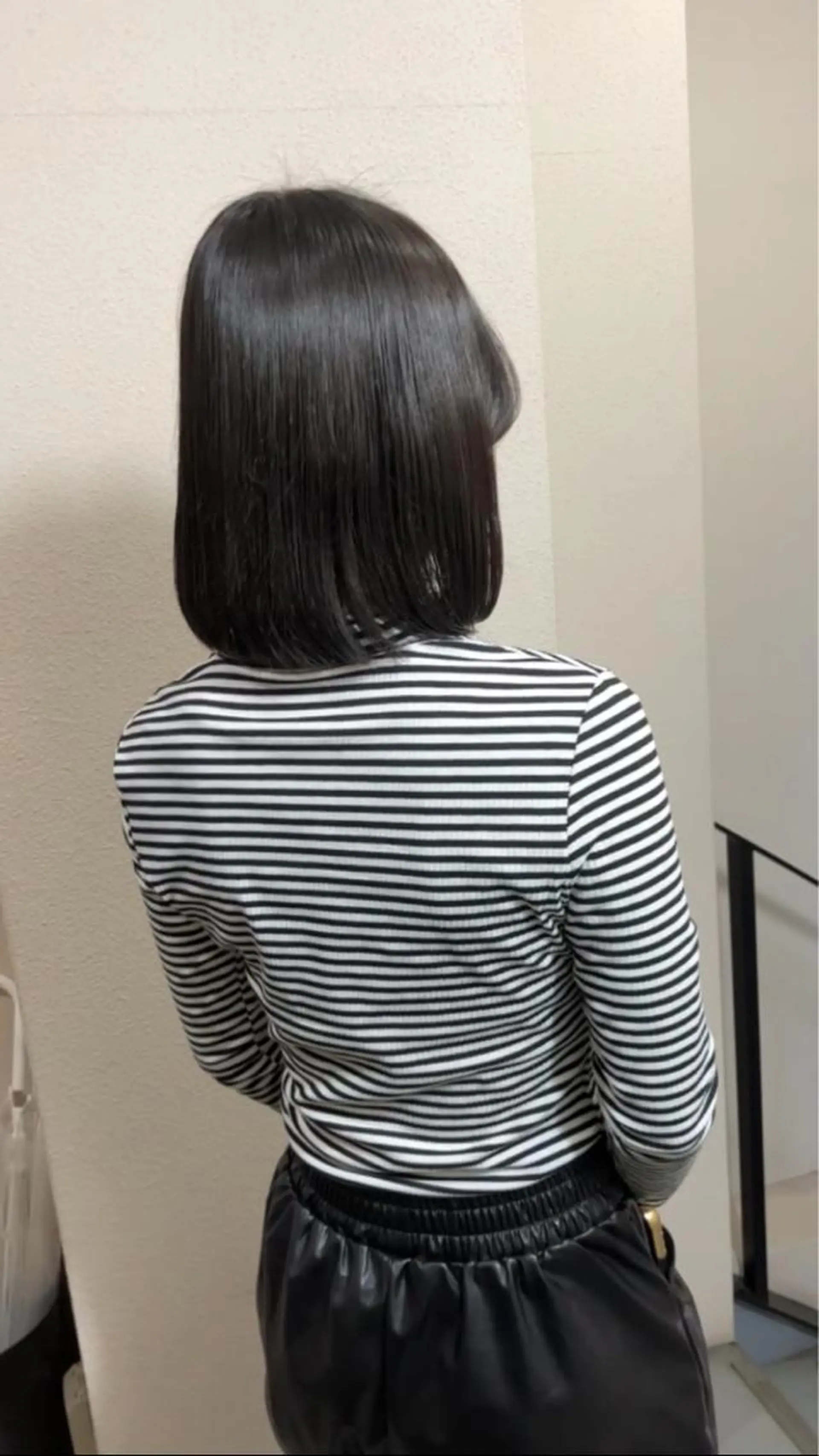 セミロング くせ毛 髪質改善 縮毛矯正 カット 縮毛矯正 トリートメント wa daのヘアスタイル