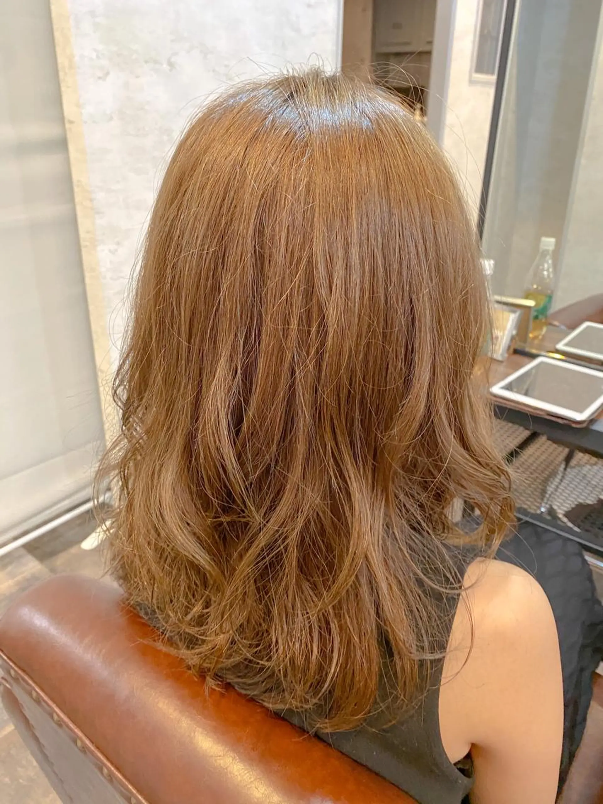 ミディアム カラー ⭐️ショート⭐️美髪 矯正⭐️水口陸のヘアスタイル