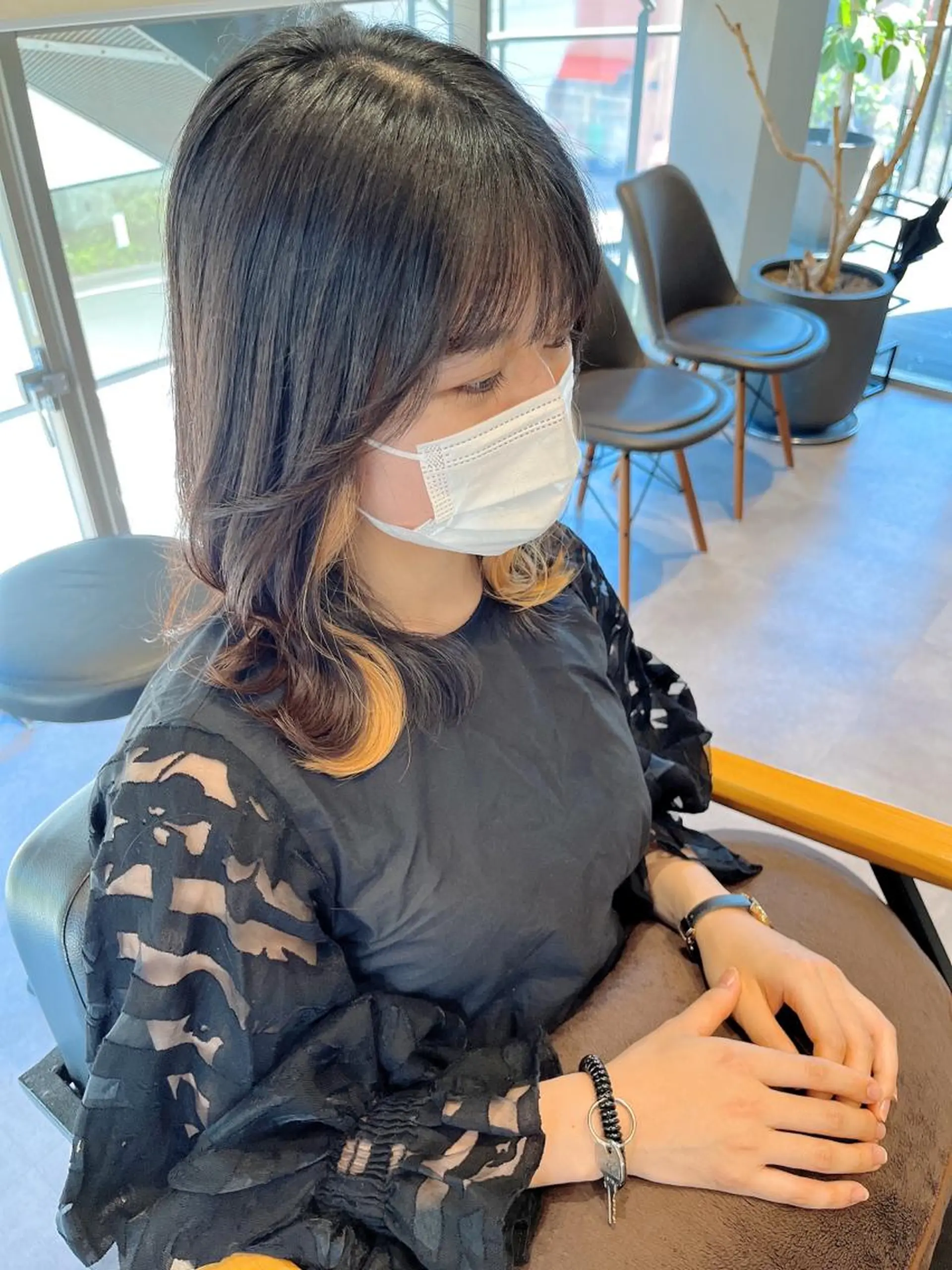 ミディアム カット ヘアカラー ヘッドスパ 佐藤優太朗 似合わせ/髪質改善のヘアスタイル