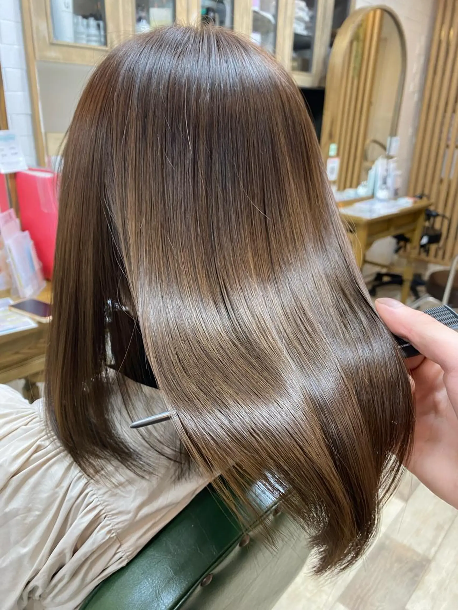 ミディアム ku-to+所属・髪質改善✨ 角谷　勇のヘアスタイル