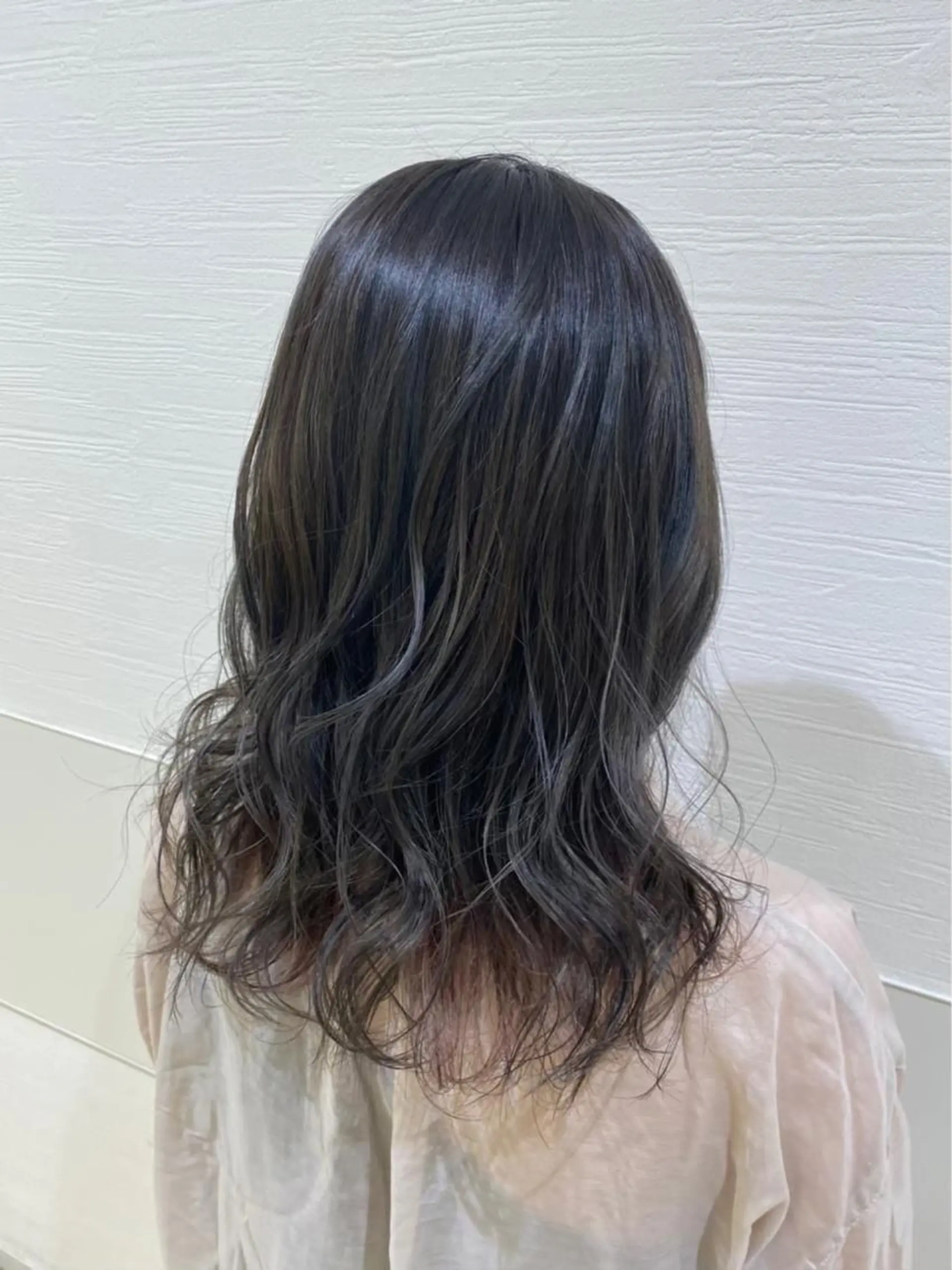 ロング カラー 波巻パーマ/毛流れ パーマ☘️りゅうせいのヘアスタイル