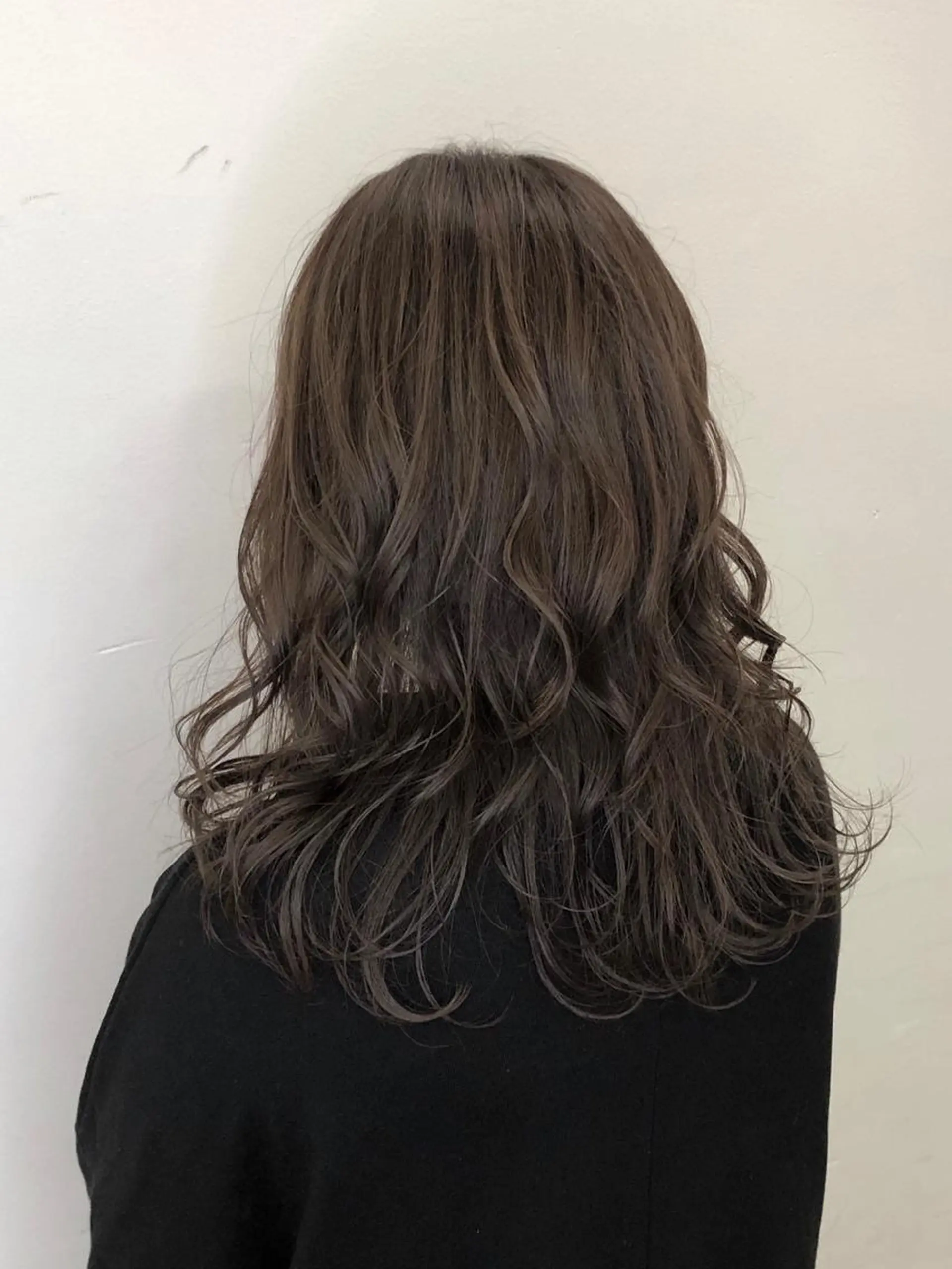 ミディアム カラー brace今里店店長 加井直樹のヘアスタイル