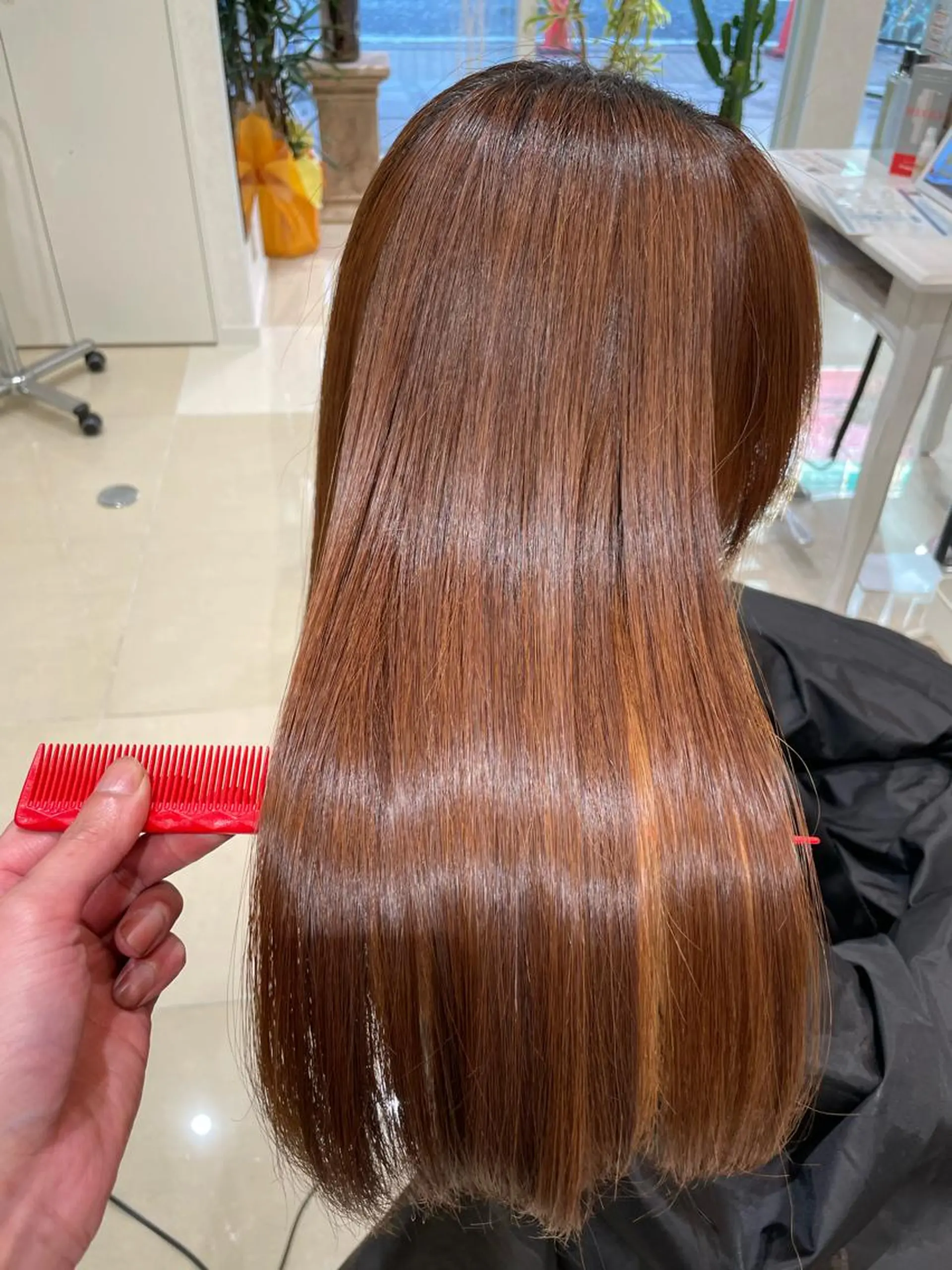 ロング 縮毛矯正 ✨酸性ストレート✨ 南川だいさくのヘアスタイル
