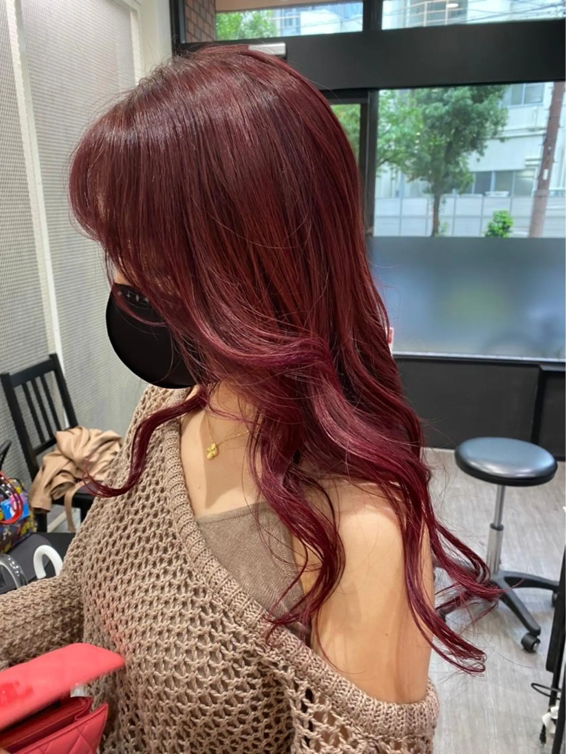 ロング 亀川蓮 Agu hairのヘアスタイル