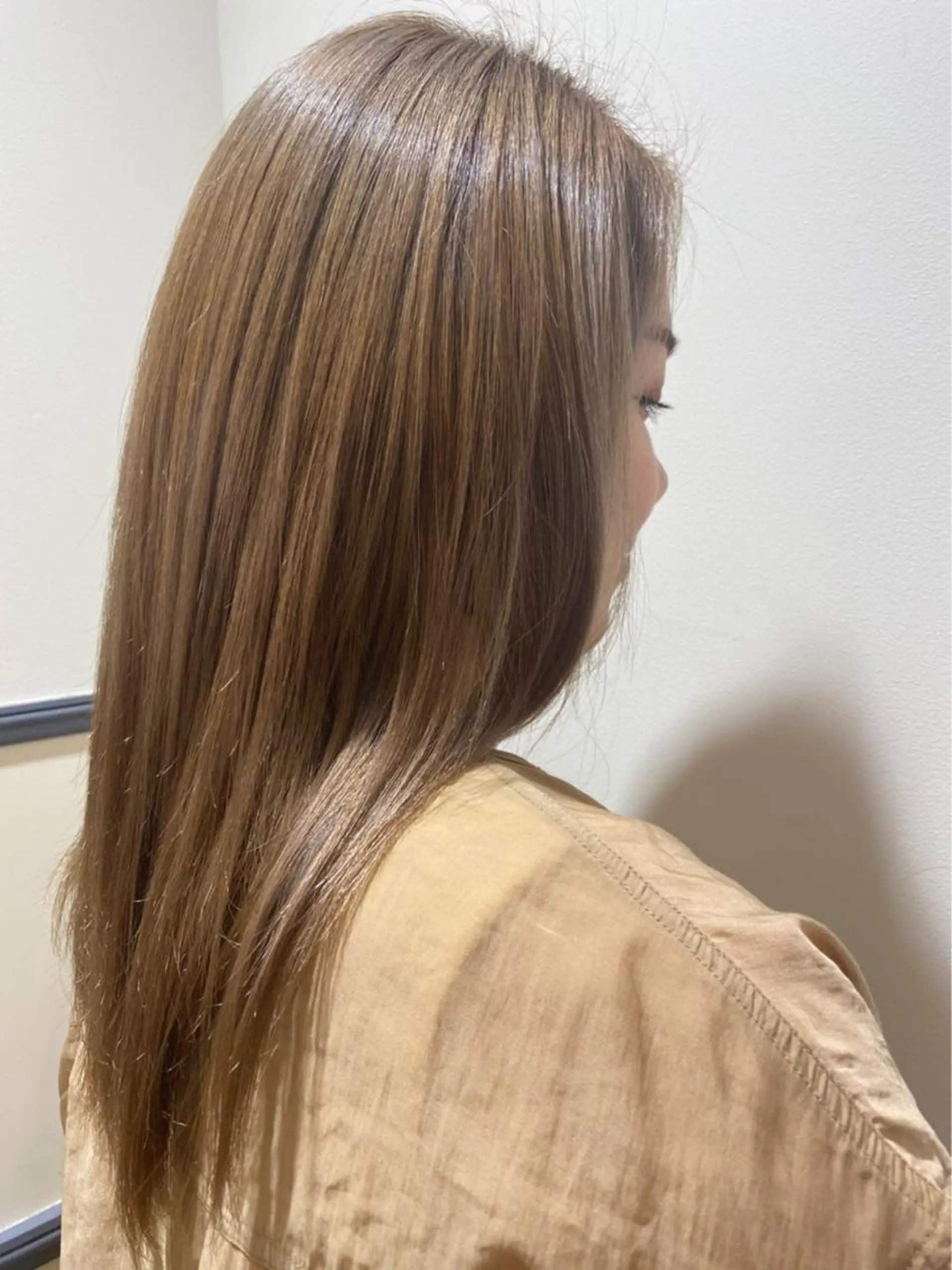 ミディアム 松島 涼花のヘアスタイル