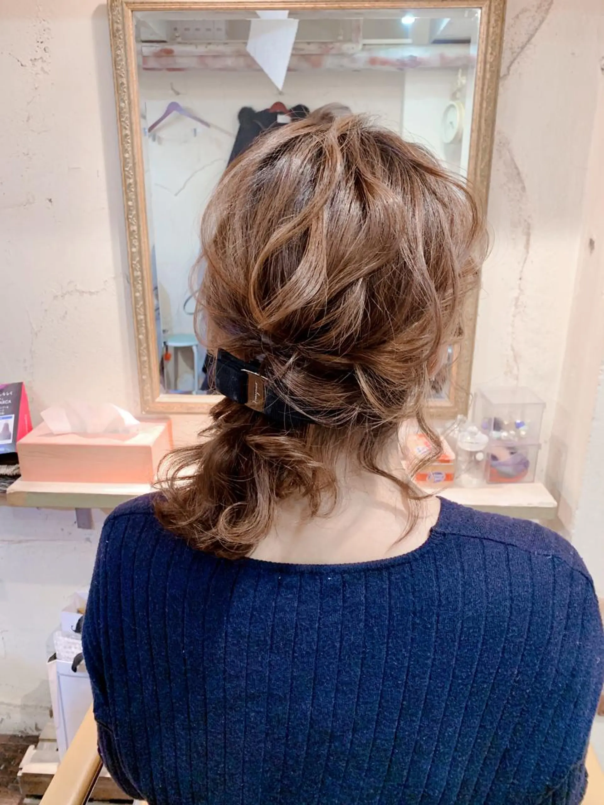 ミディアム ヘアアレンジ 【カメレオン】 上村 祥子のヘアスタイル