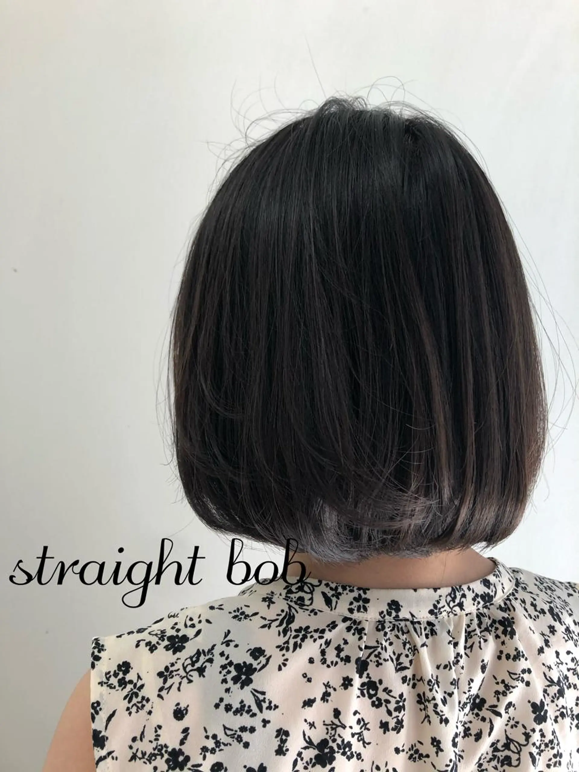 ミディアム 中村 玲のヘアスタイル