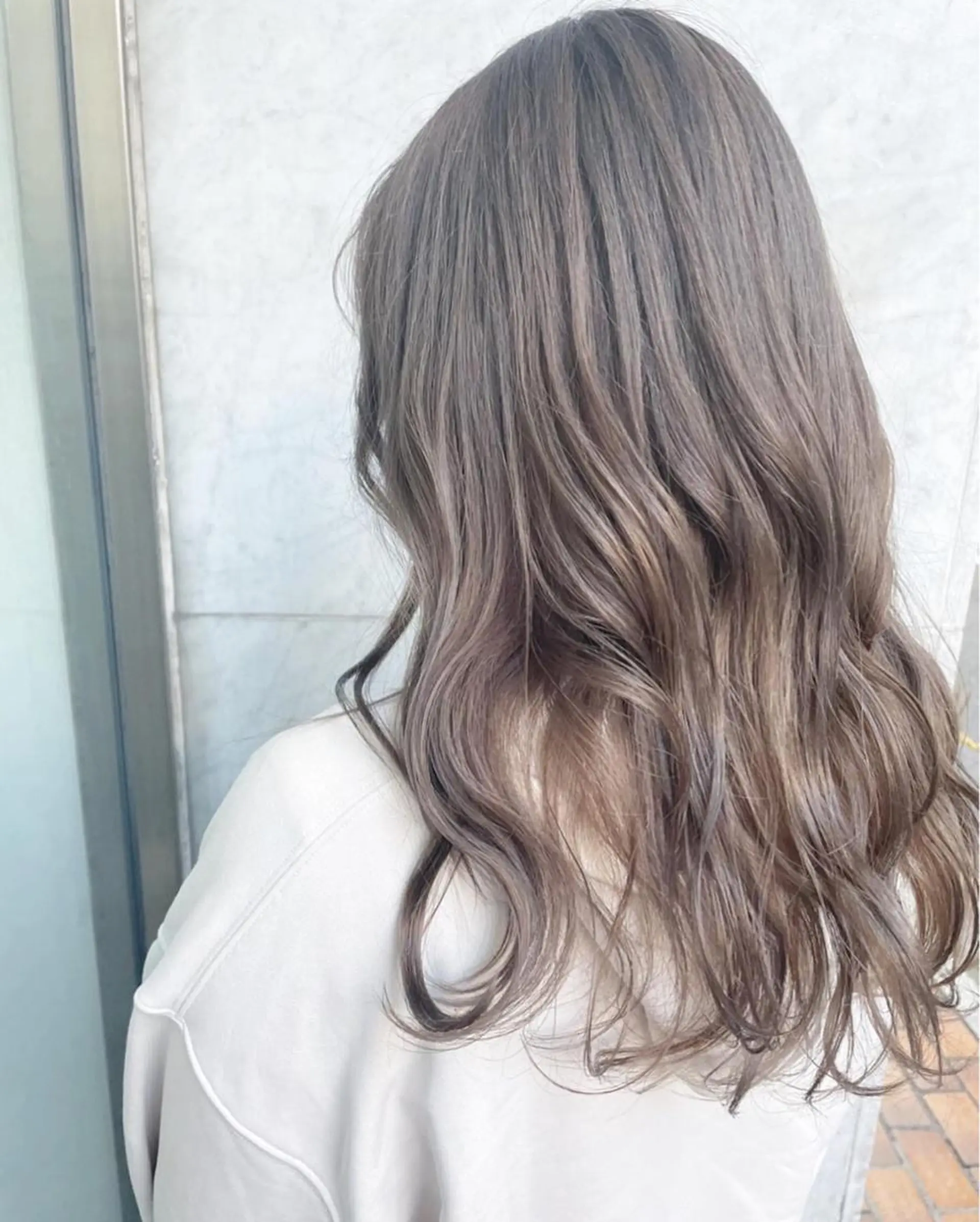 ロング カラー JIL BLAN 京都所属・RU RIのヘアスタイル