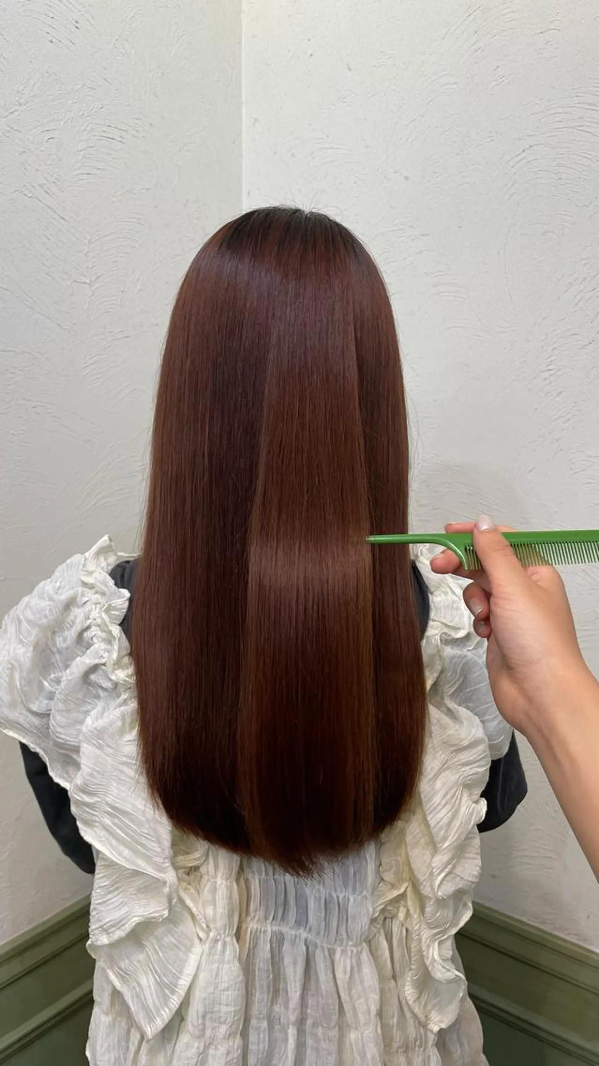 ロング 坂本 菜摘のヘアスタイル