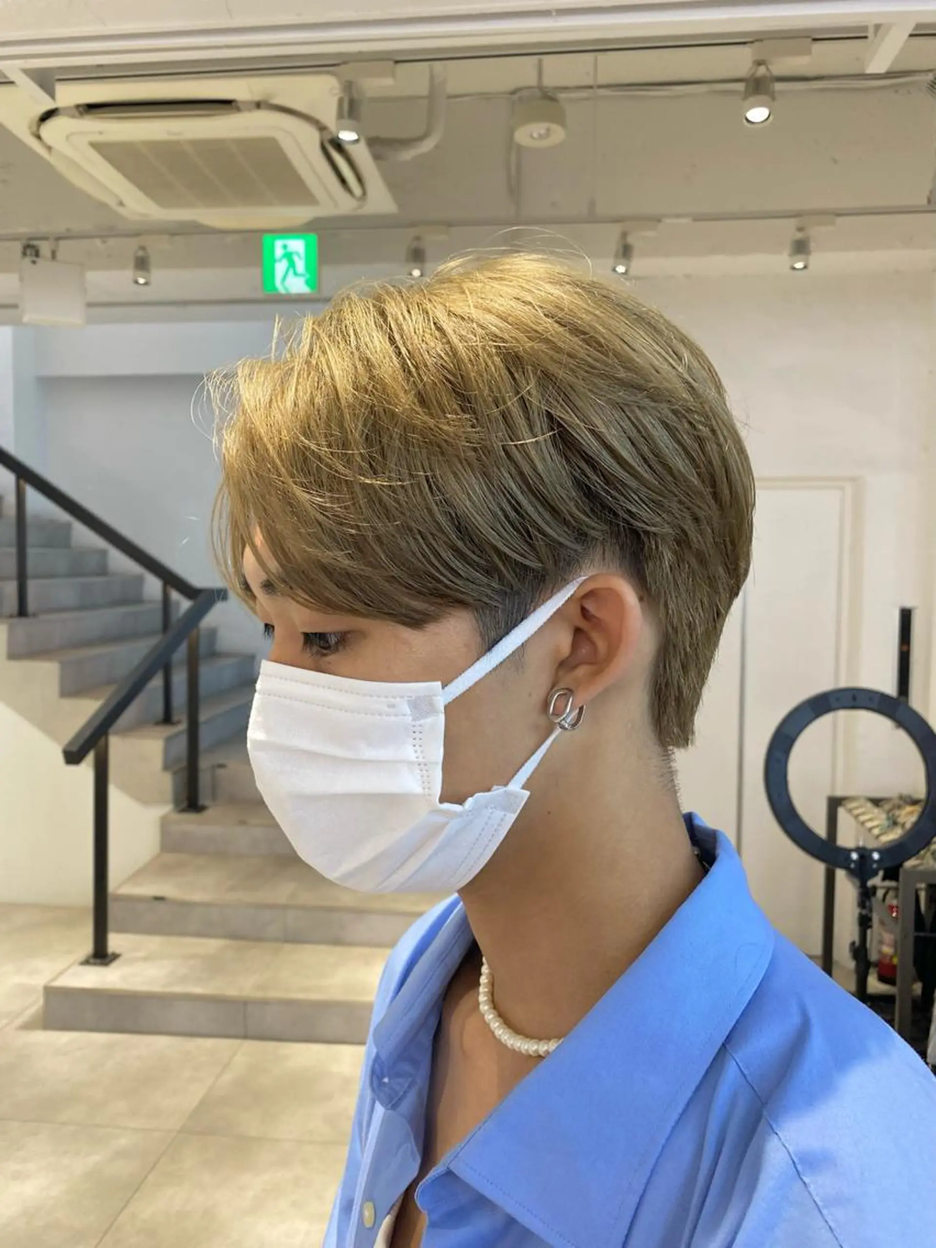 カラー メンズ 新宿【メンズパーマ】 塩澤太一のヘアスタイル