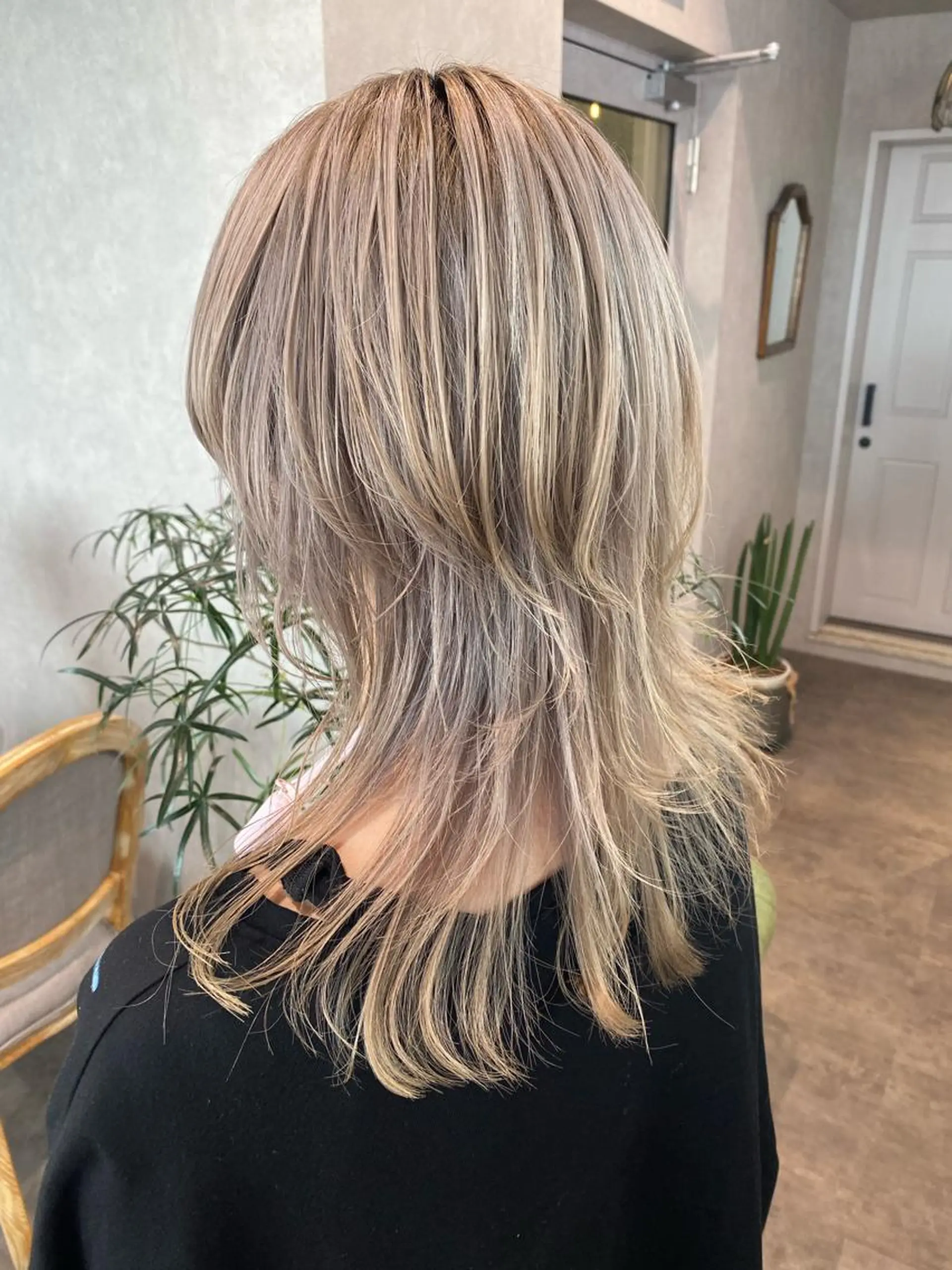 ロング カラー ヘアアレンジ XENA表参道 MIKUのヘアスタイル