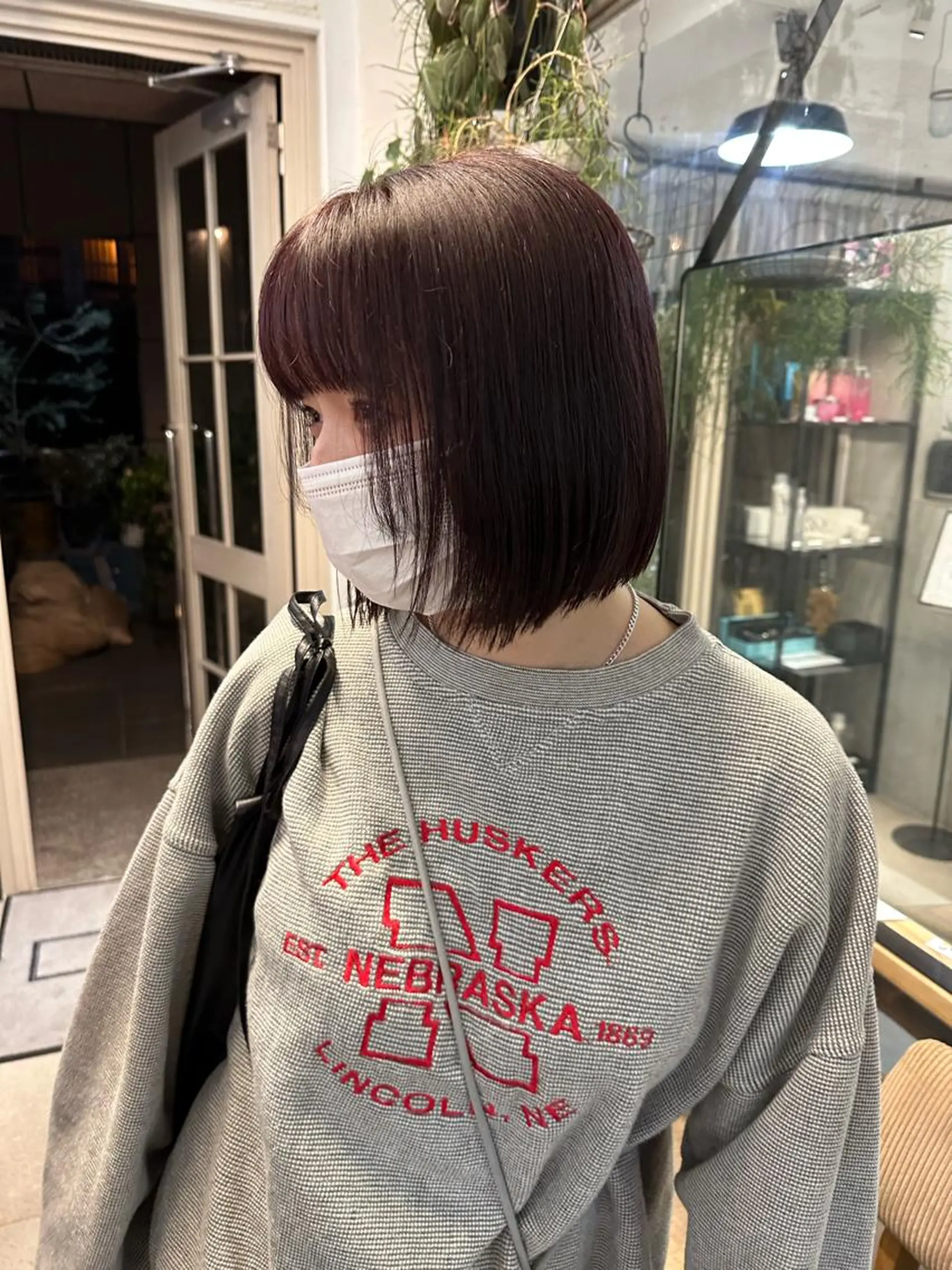 ショート カラー REINA☁️透明感 カラー/ぷつっと♡のヘアスタイル