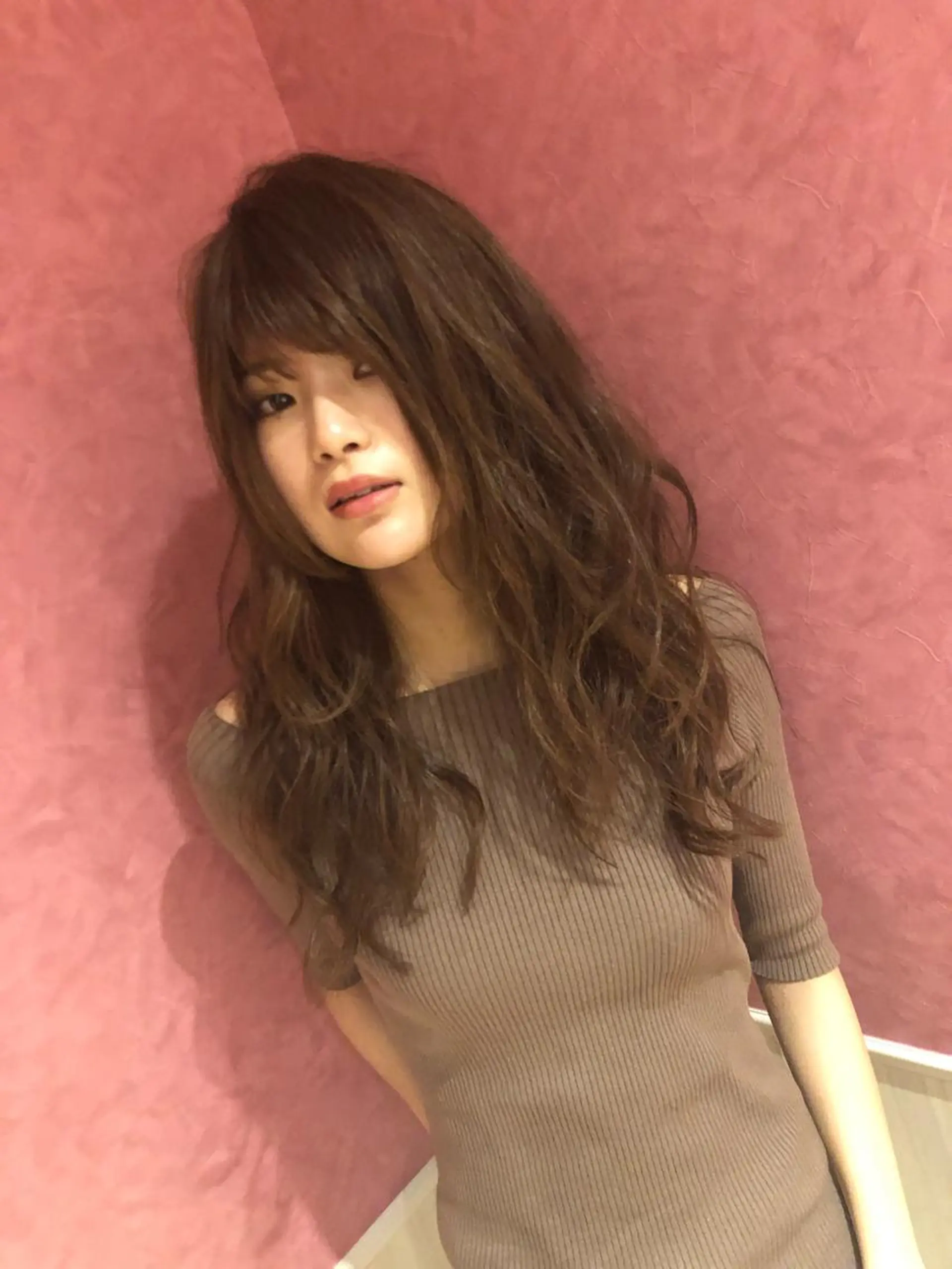 ロング 髪質改善縮毛矯正 リピートNo.1米倉のヘアスタイル