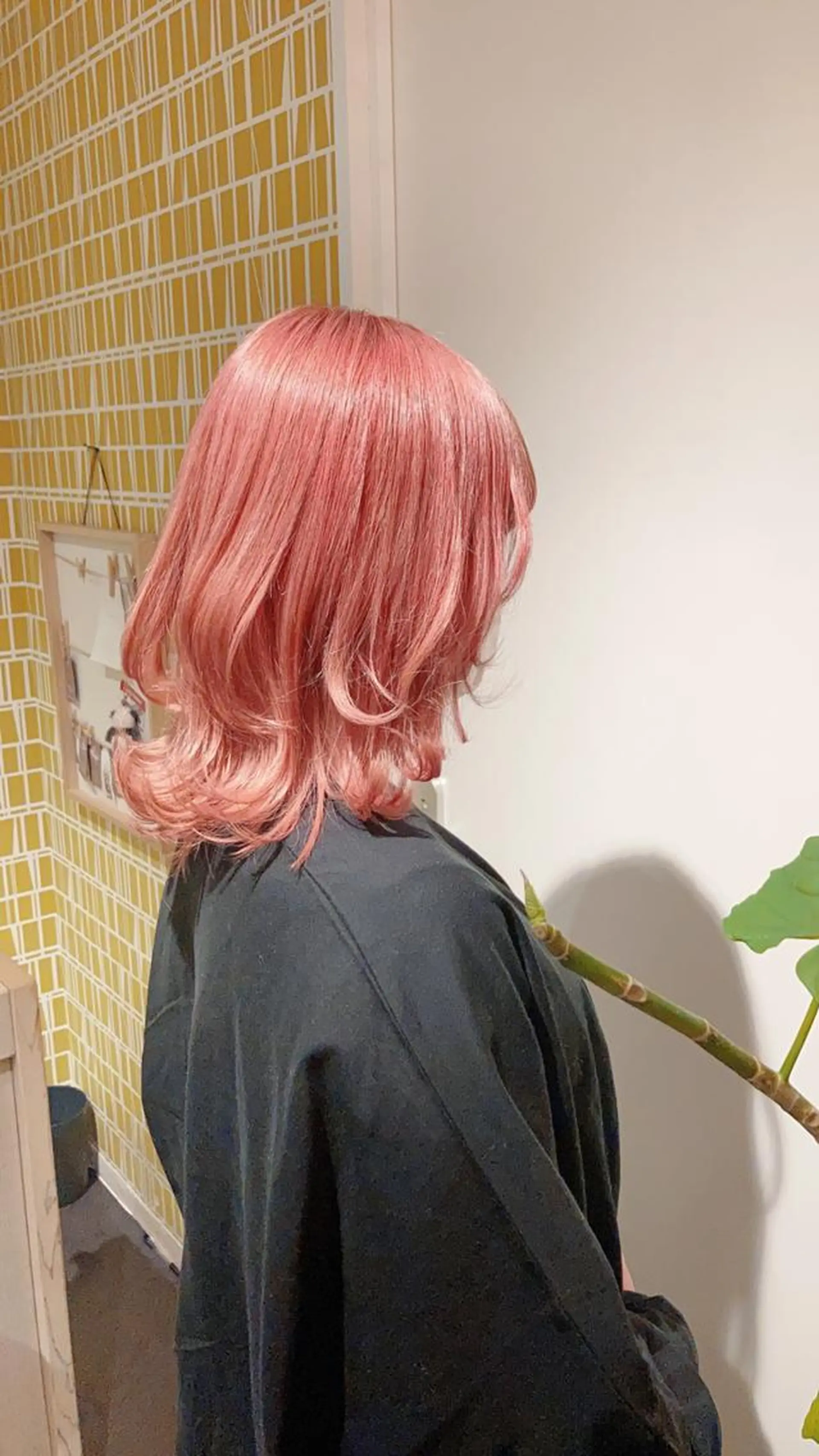 カラー ピンクカラー カット ヘアカラー トリートメント パルーザ代表👑 YUYAのヘアスタイル