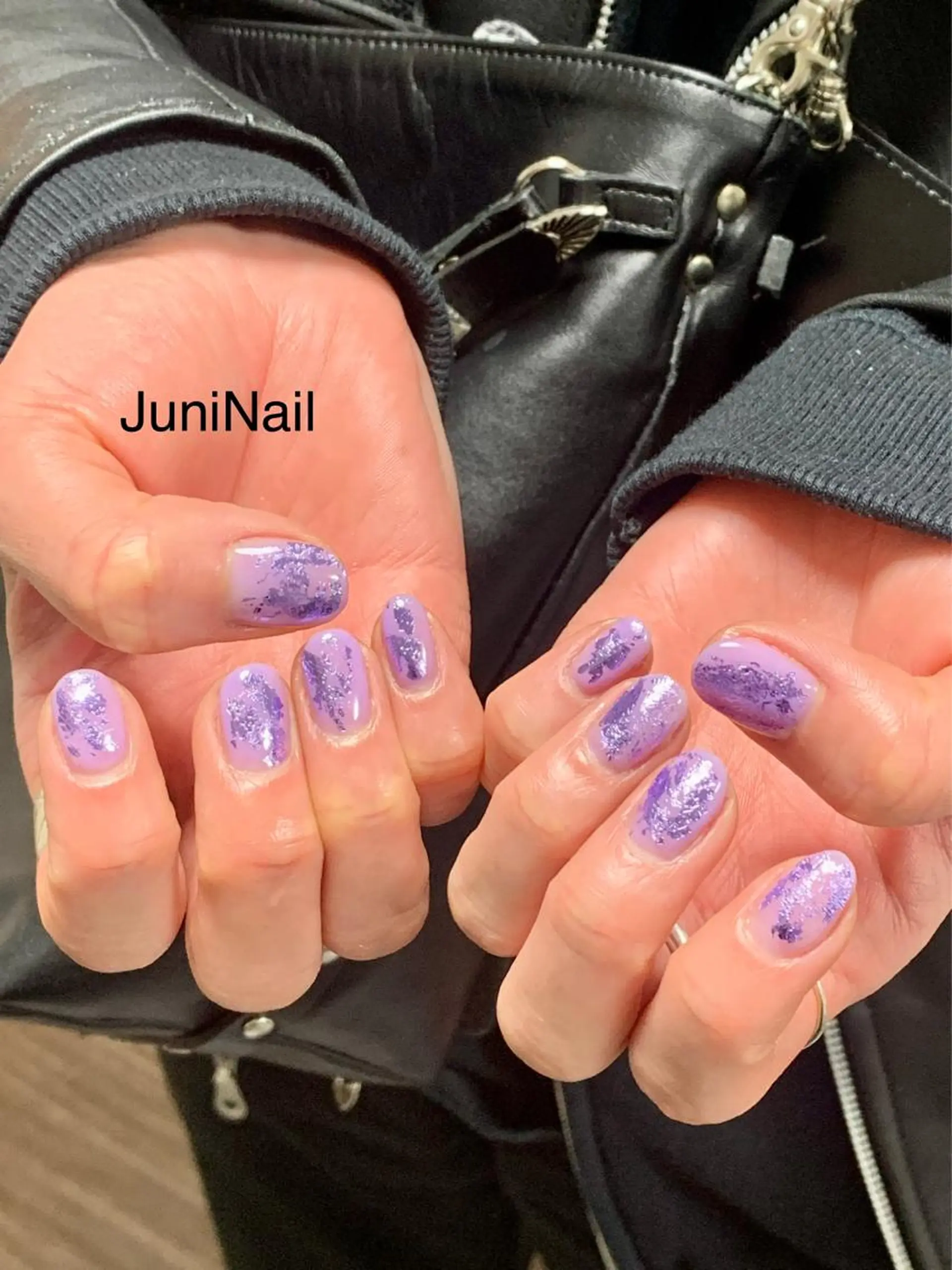 ネイル オーロラネイル クリアネイル 成人式 フラッシュネイル フレンチネイル ハンドネイル JuniNail 주니네일🇰🇷suのネイルデザイン