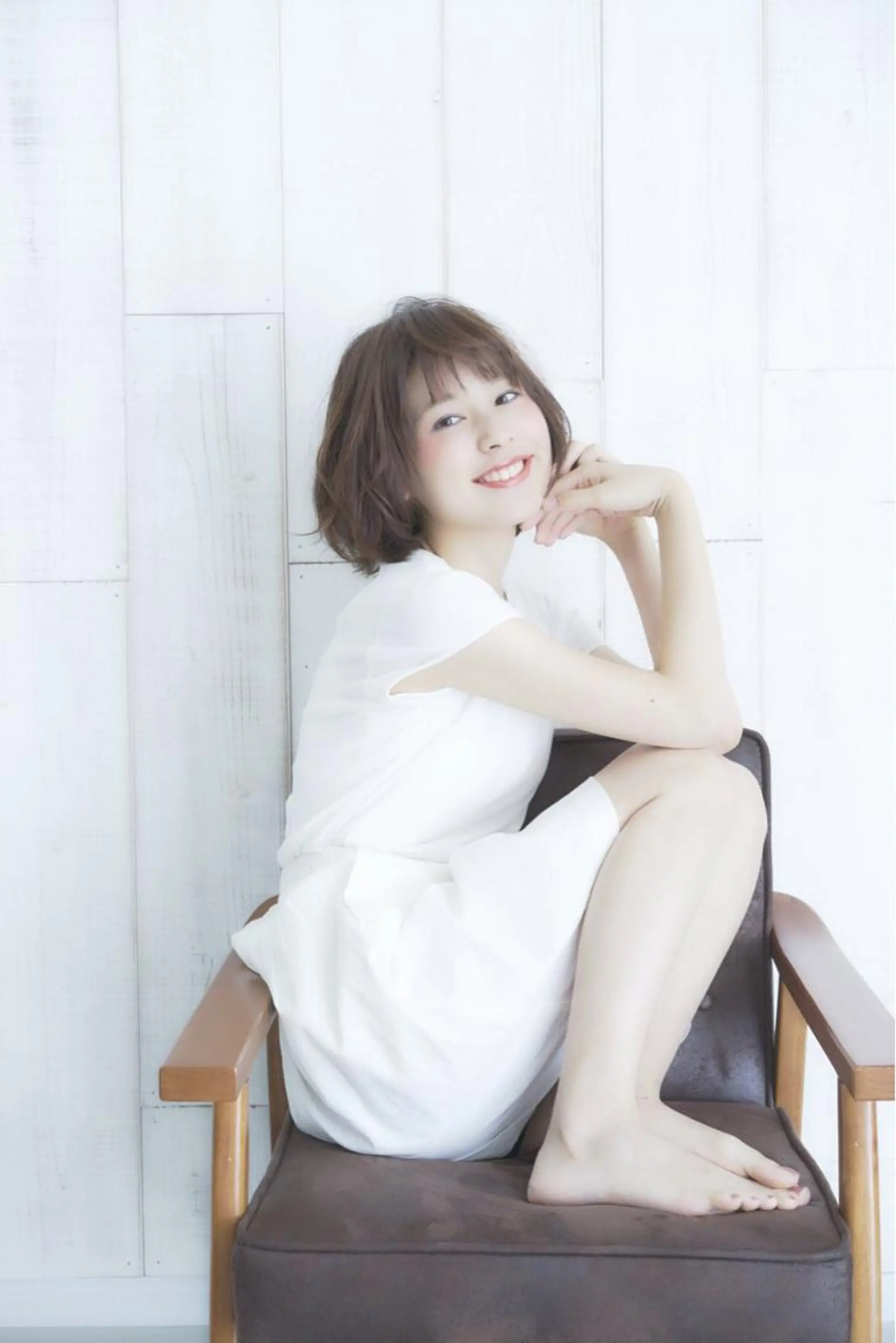 ショート ミディアム カラー THE DAY所属・AKI HASHIMOTOのヘアスタイル