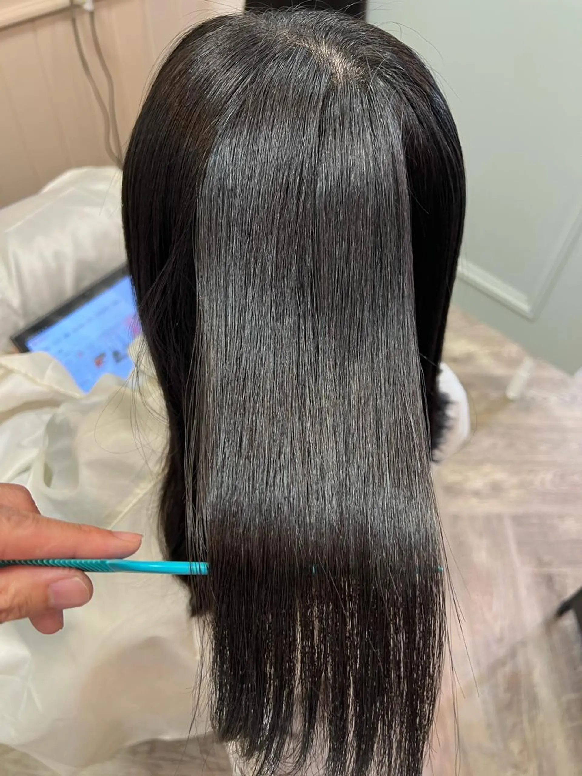 ロング パーマ ストレートパーマ less仙台所属・美髪専門美容師🏄 kazuレスlessのヘアスタイル