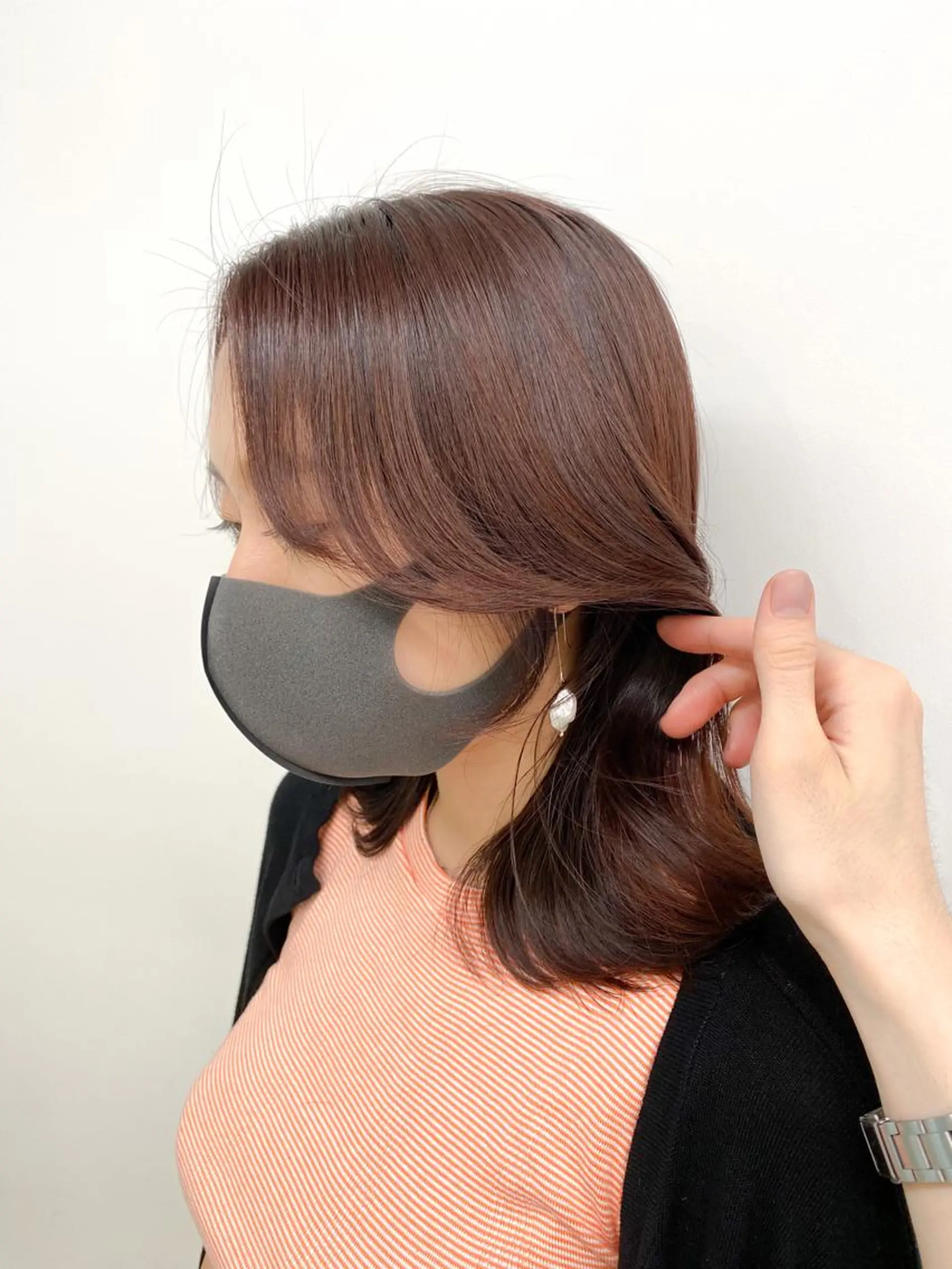 カラー ヘアアレンジ おくれ毛 ARiA by ECLART所属・💖韓国ヘアの匠 💖TAKUMI💖のヘアスタイル