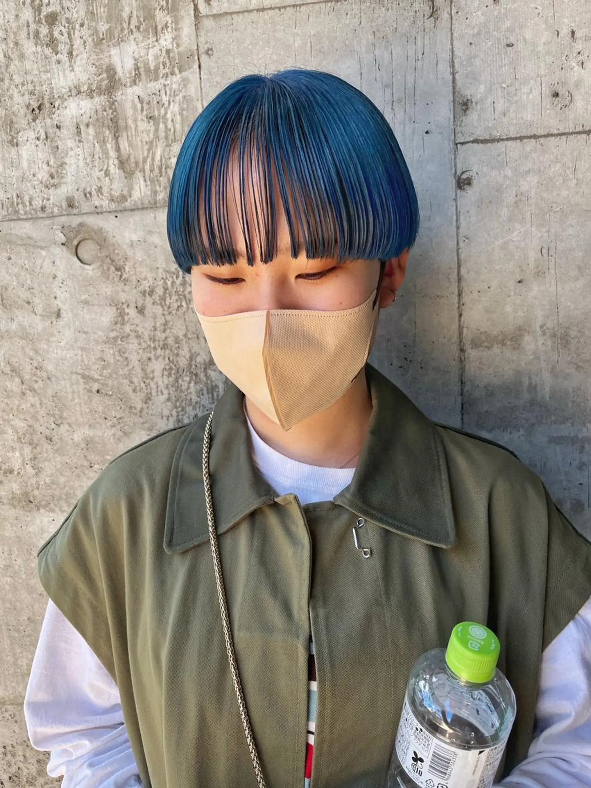 ショート アッシュ ミルクティーブラウン ピンクブラウン レイヤーカット カット ヘアカラー ハイトーンNo.1✨ パーマ✨イマイタツヤのヘアスタイル