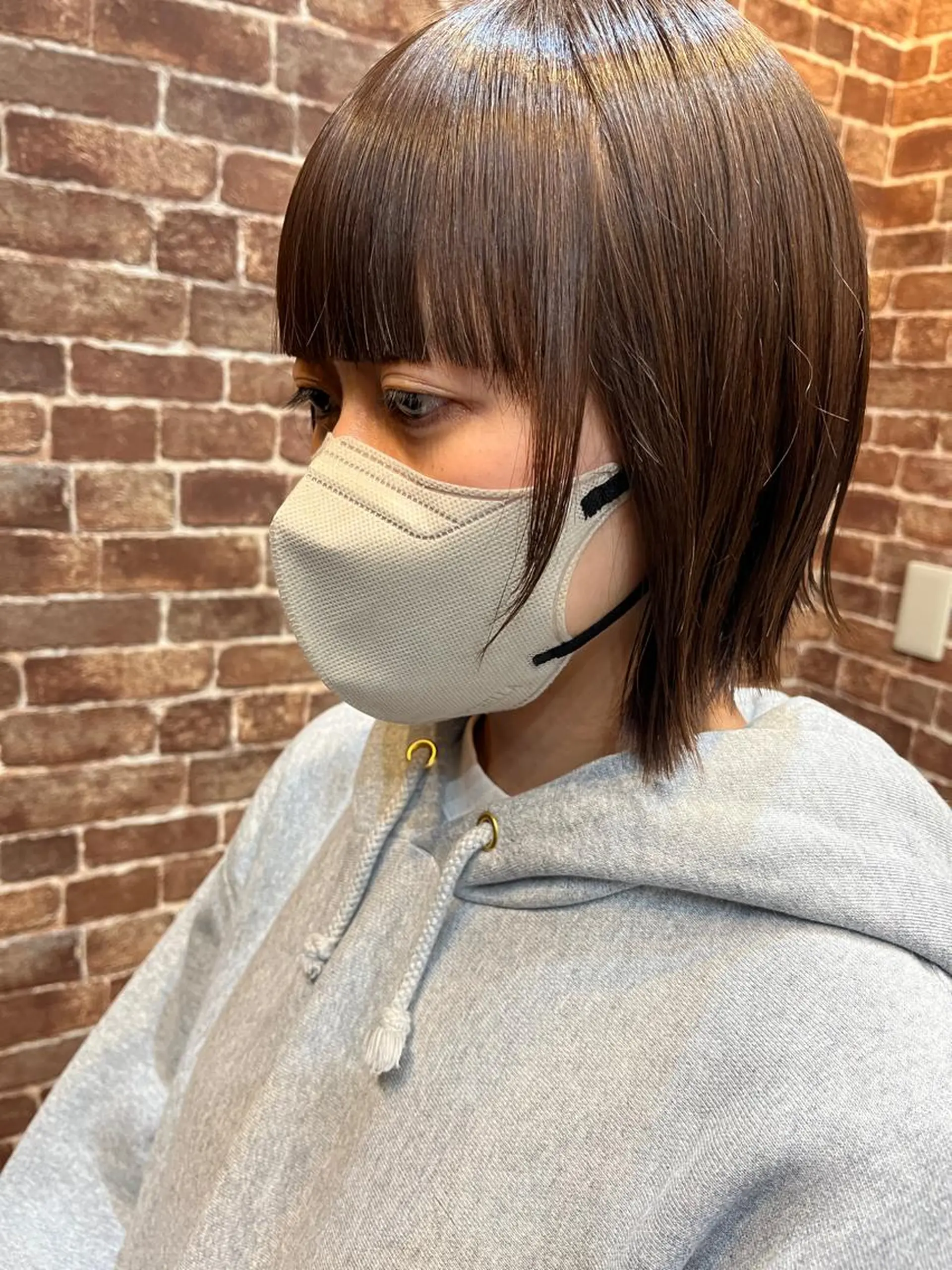 ショート カラー パーマ ヘアアレンジ メンズ キッズ ネイル マツエク・マツパ アイブロウ メンズブリーチ メンズハイライト メンズインナーカラー メンズ韓国風 ブリーチ カット ヘアカラー トリートメント ヘッドスパ times salon名駅所属・久木原 ゆりのヘアスタイル