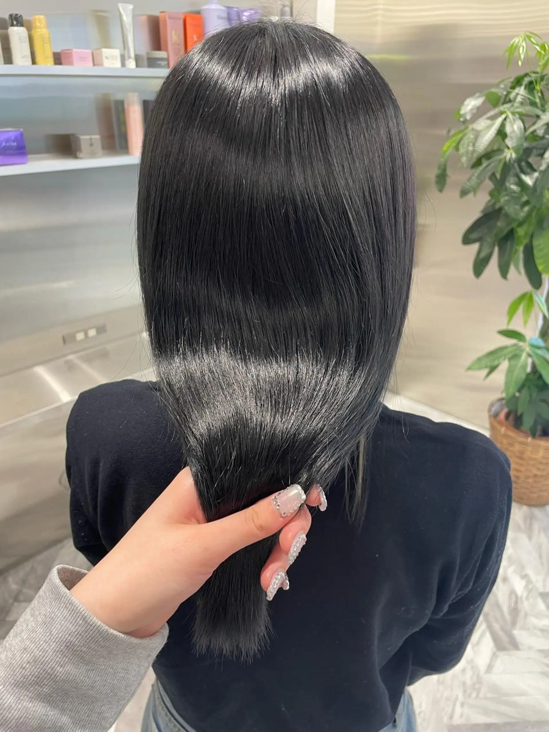 セミロング カラー ヘアカラー 🧁はるひ/ ZEST Ivy🎀のヘアスタイル