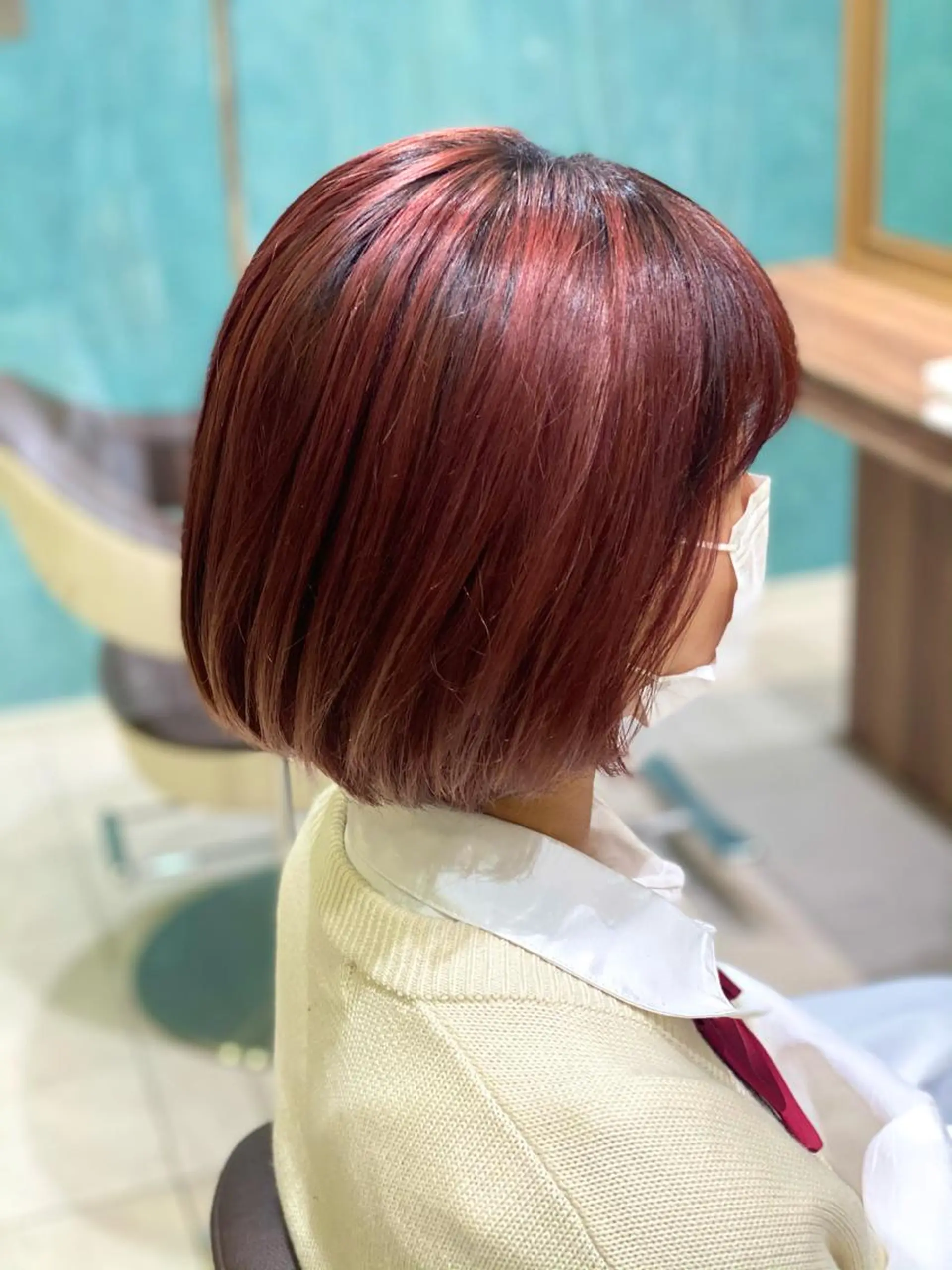 ショート カラー ピンクカラー バイオレットカラー 💎大人ハイライト 💎上杉一也💎のヘアスタイル