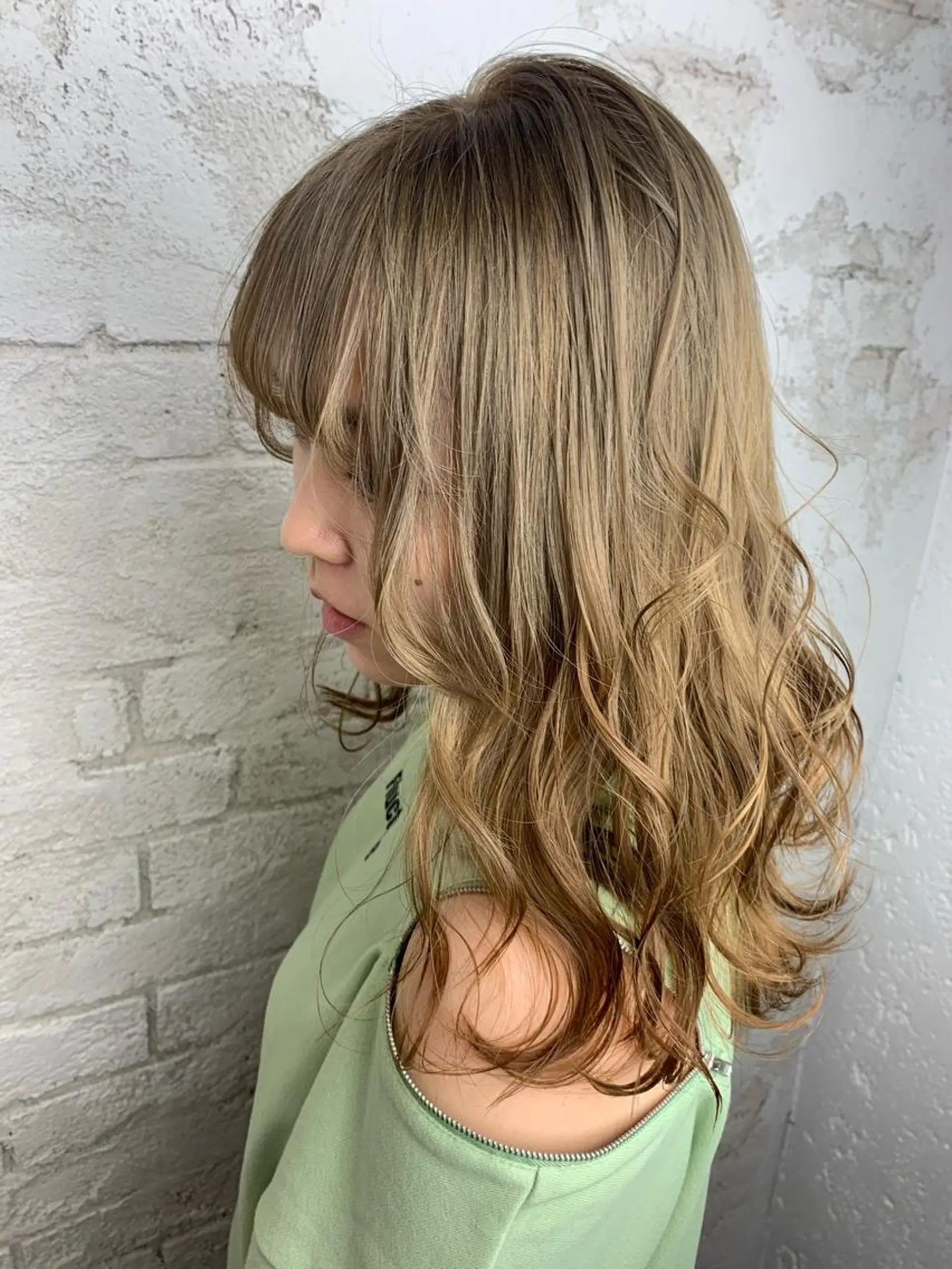 セミロング カラー 🎀モテ髪ﾐﾙｸﾃｨ ｰ🎀yasunaのヘアスタイル