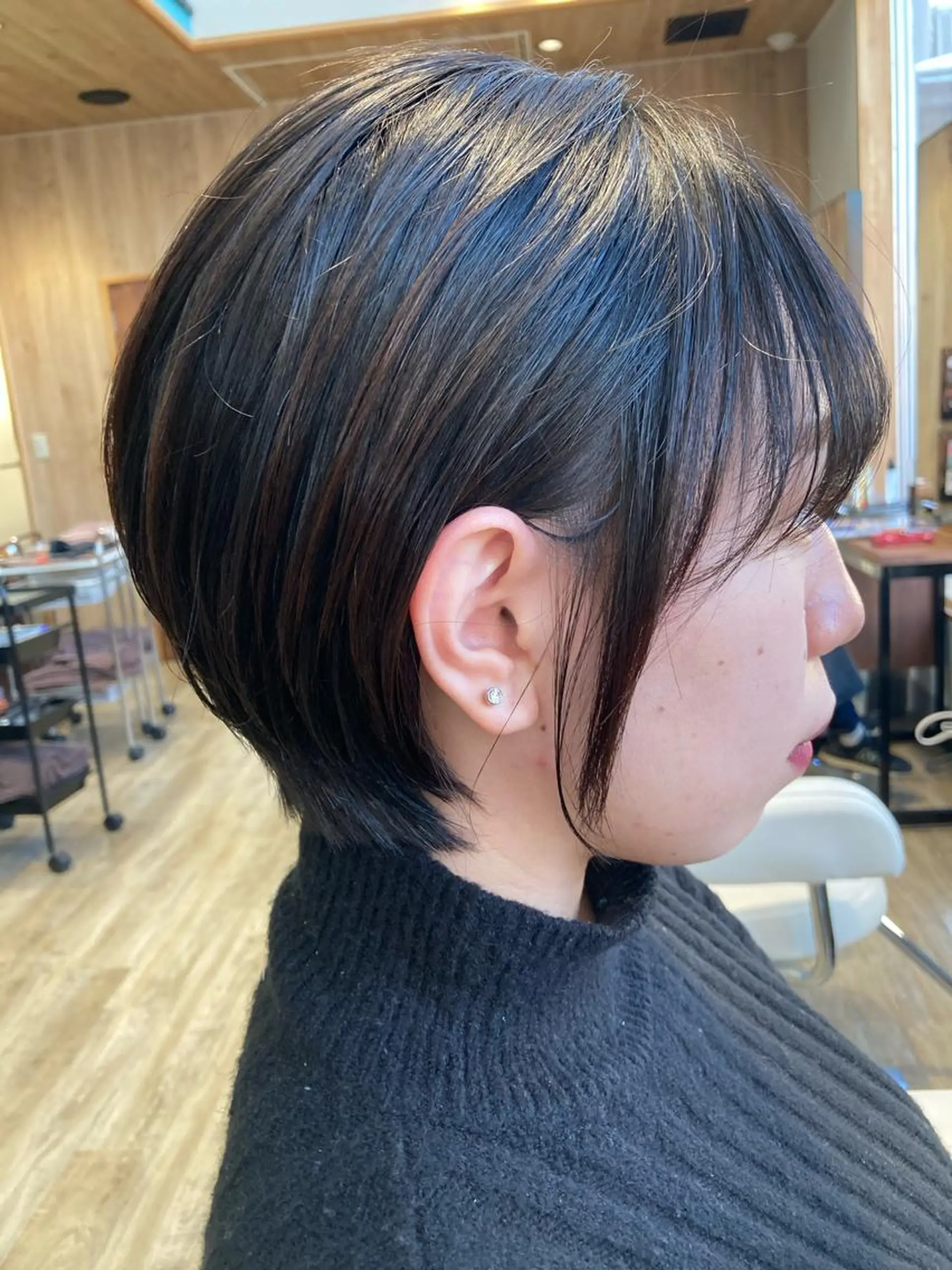 ショート ショートボブ ボブ ショートヘア 落合孝臣/新潟駅南 /髪質改善のヘアスタイル