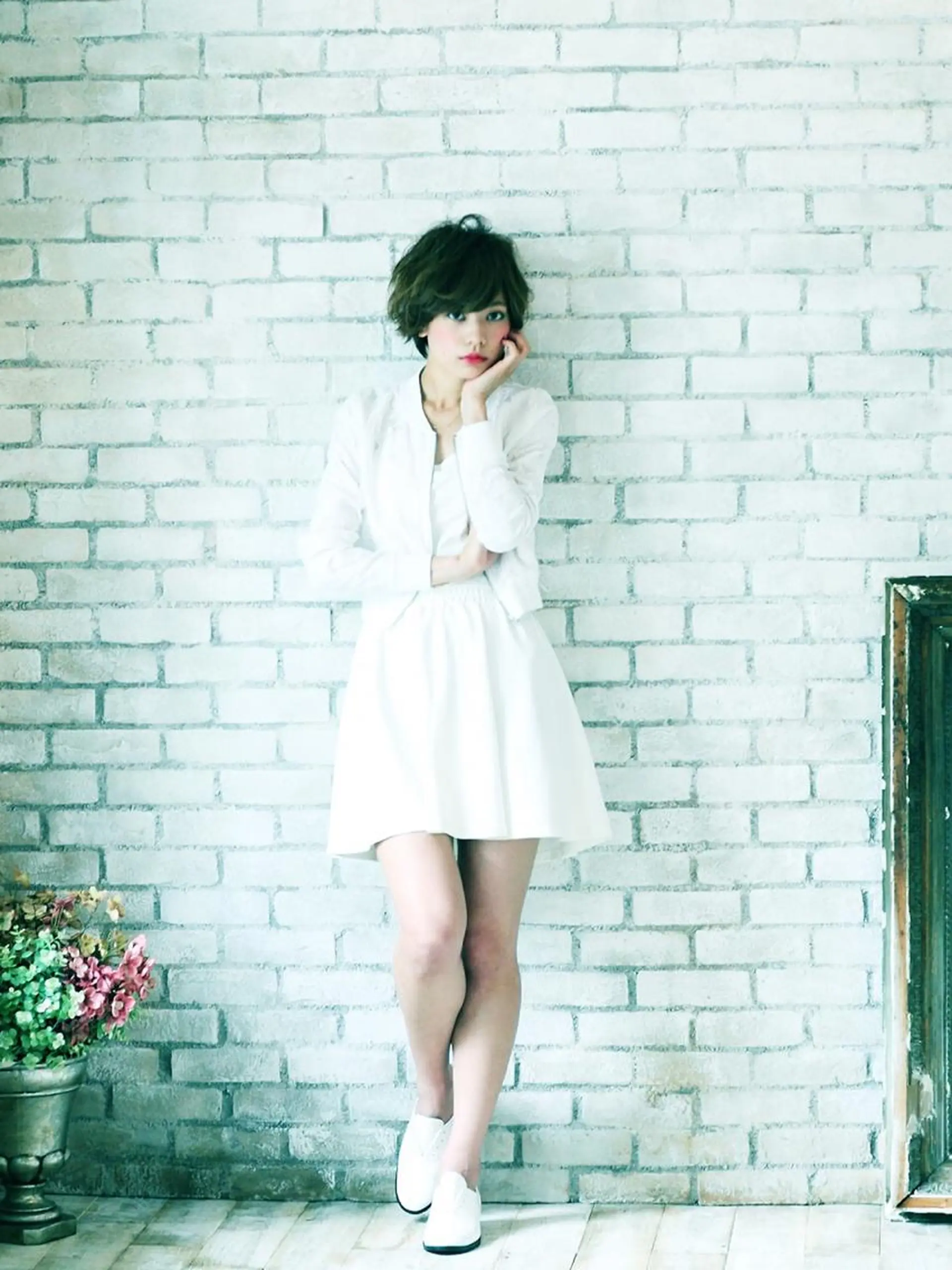 ショート カラー パーマ ヘアアレンジ マニッシュショート ショートヘア 小顔カット ✨ハイクオリティ✨ 山本香也のヘアスタイル