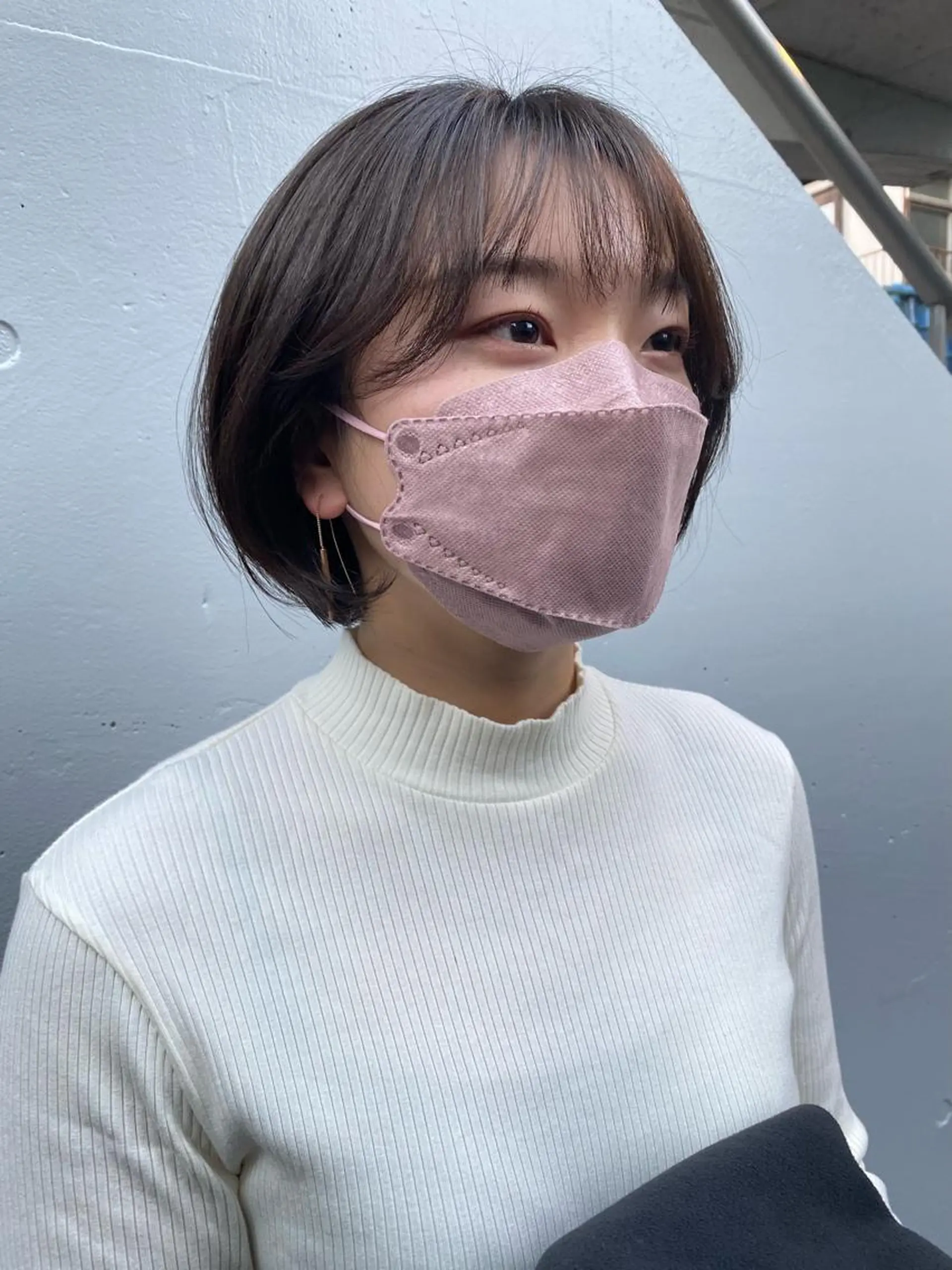 ショート カット les baladins du miroir所属・🍃YURI 🍃のヘアスタイル