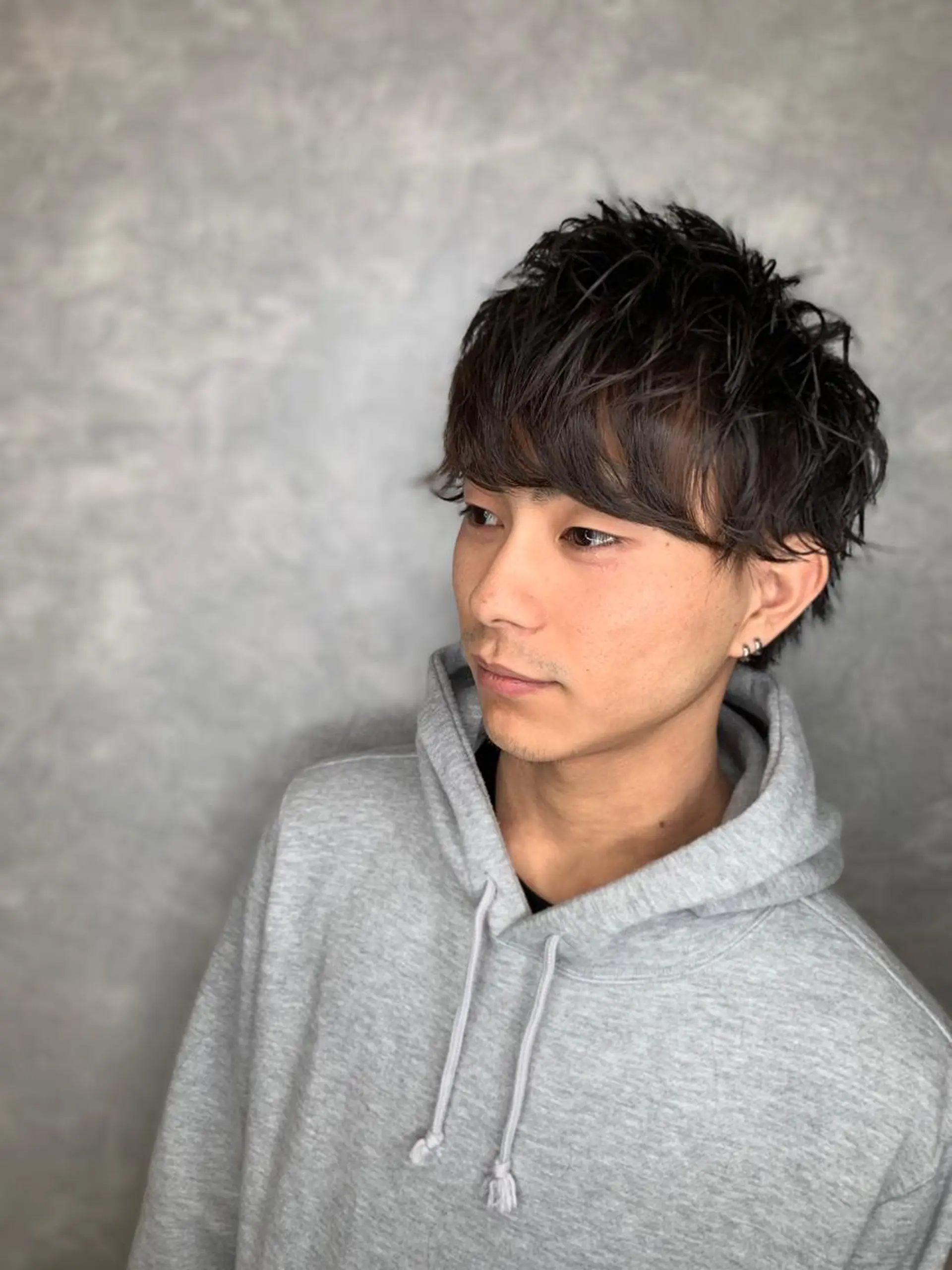 メンズ 吹田 駿 髪質改善縮毛矯正のヘアスタイル