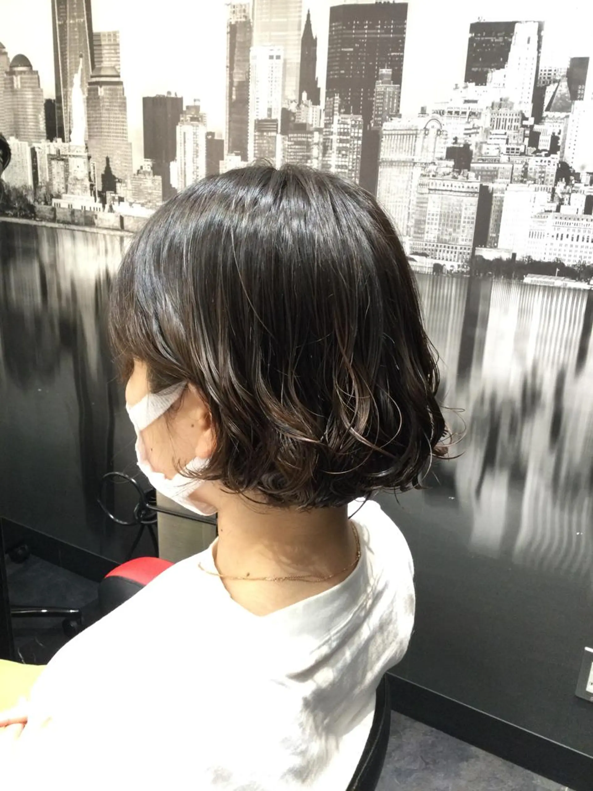 ショート パーマ Annon プライベートサロンのヘアスタイル