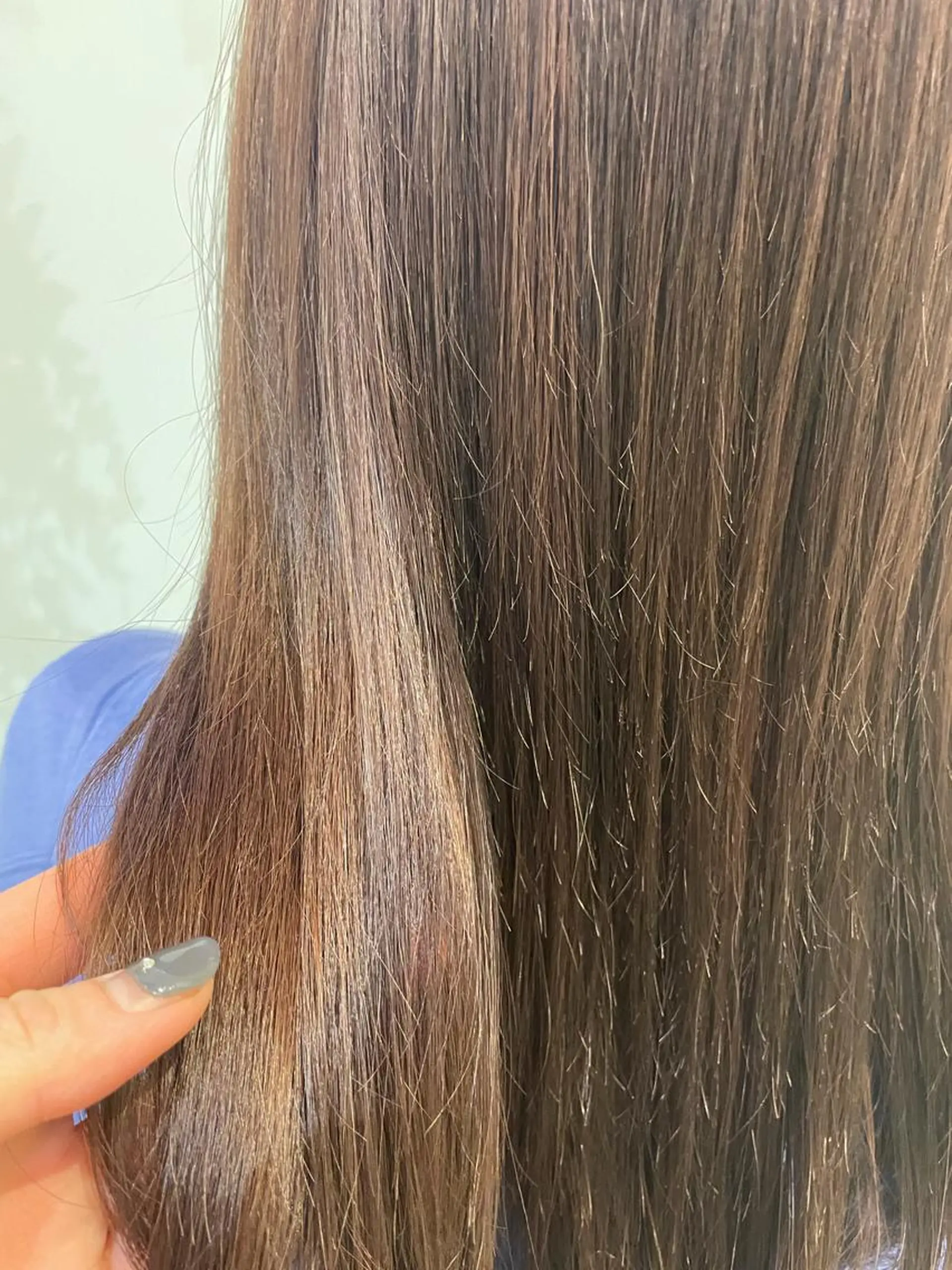 カラー 髪質改善カラー🤍 エクステ✨君島由実子のヘアスタイル