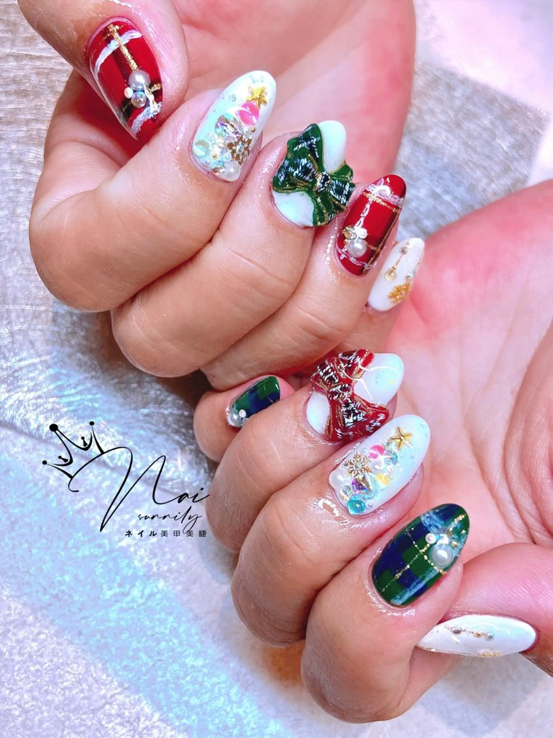 ネイル 長さだし専門店 M2　rikaのネイルデザイン