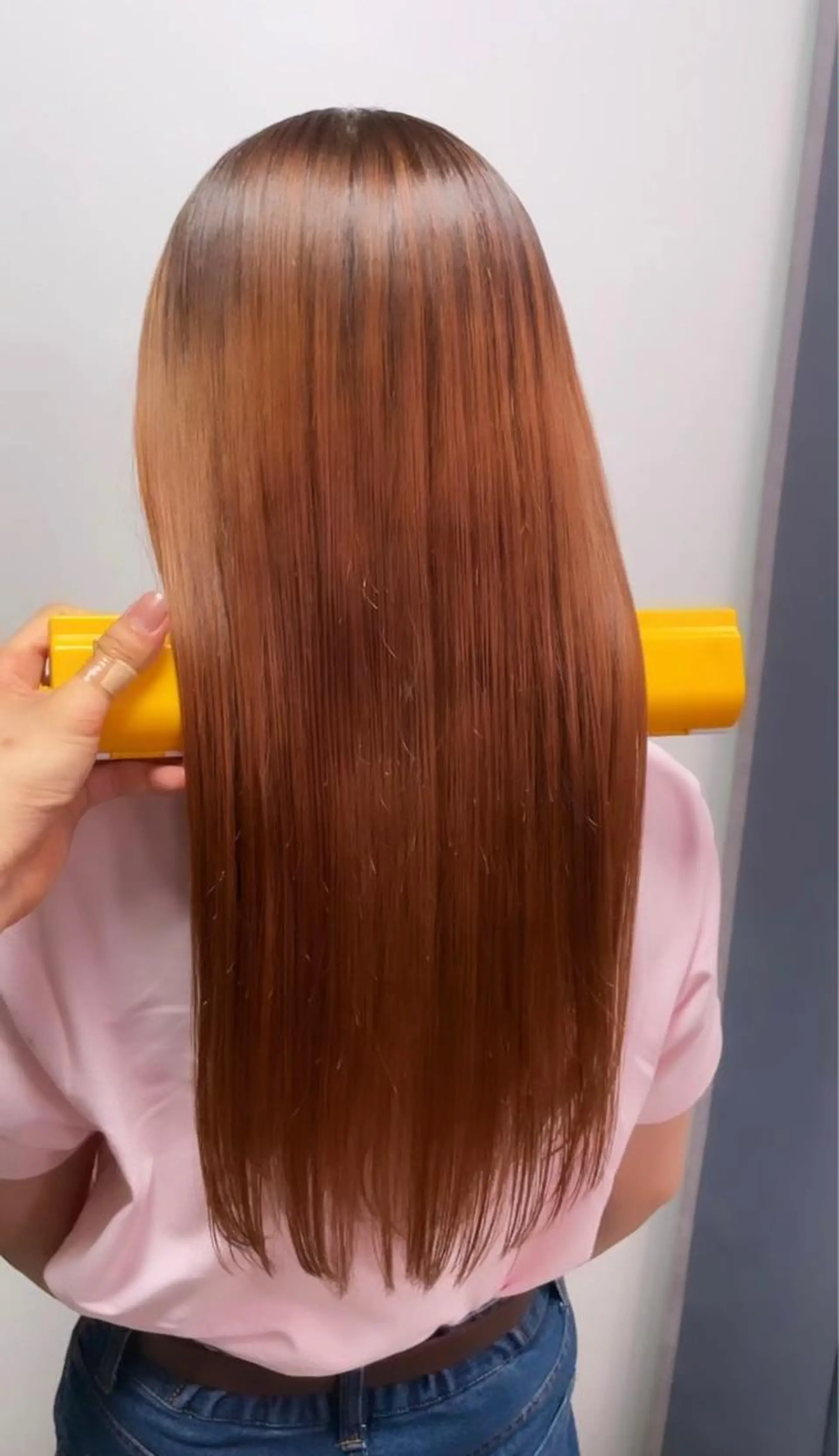 ロング 縮毛矯正 🪽ハネエクステ🪽 羽エクステKENJIのヘアスタイル